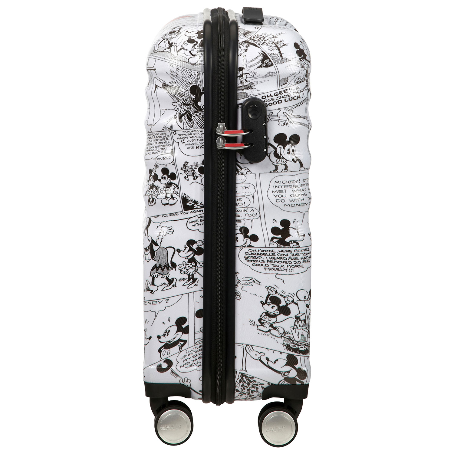 Bagage de cabine rigide de 21 po Disney Wavebreaker d'American Tourister - Blanc/Minnie Mouse