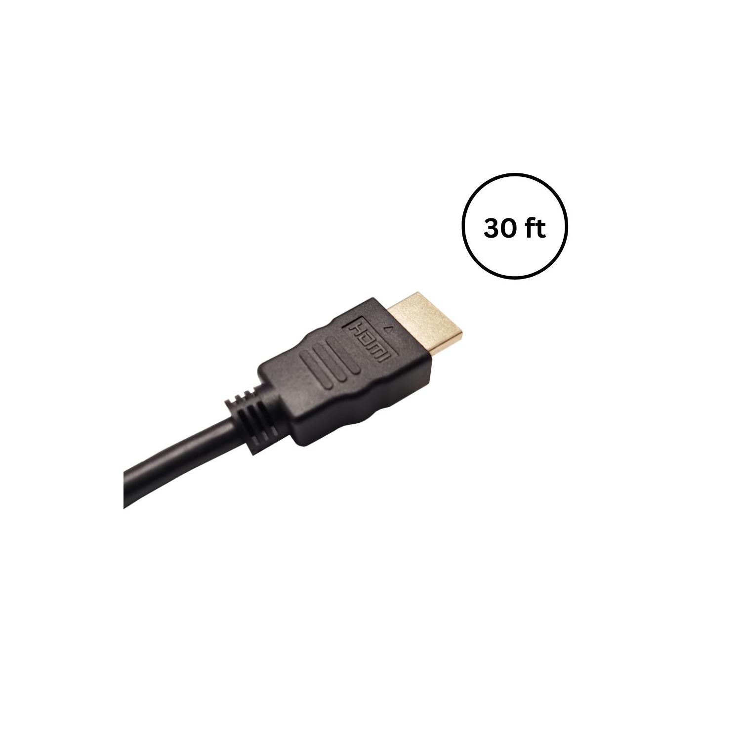 Vertical Cable High Speed Gold Plated HDMI 4K 2.0 Cable - 9-meter - Black