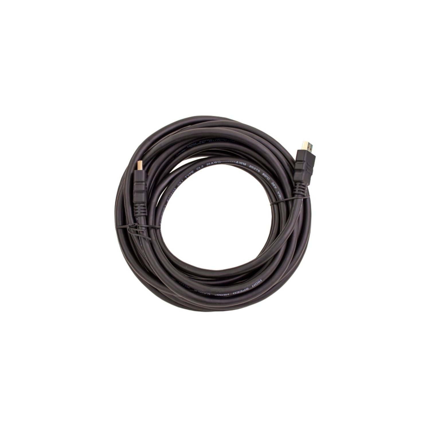 Vertical Cable High Speed Gold Plated HDMI 4K 2.0 Cable - 9-meter - Black