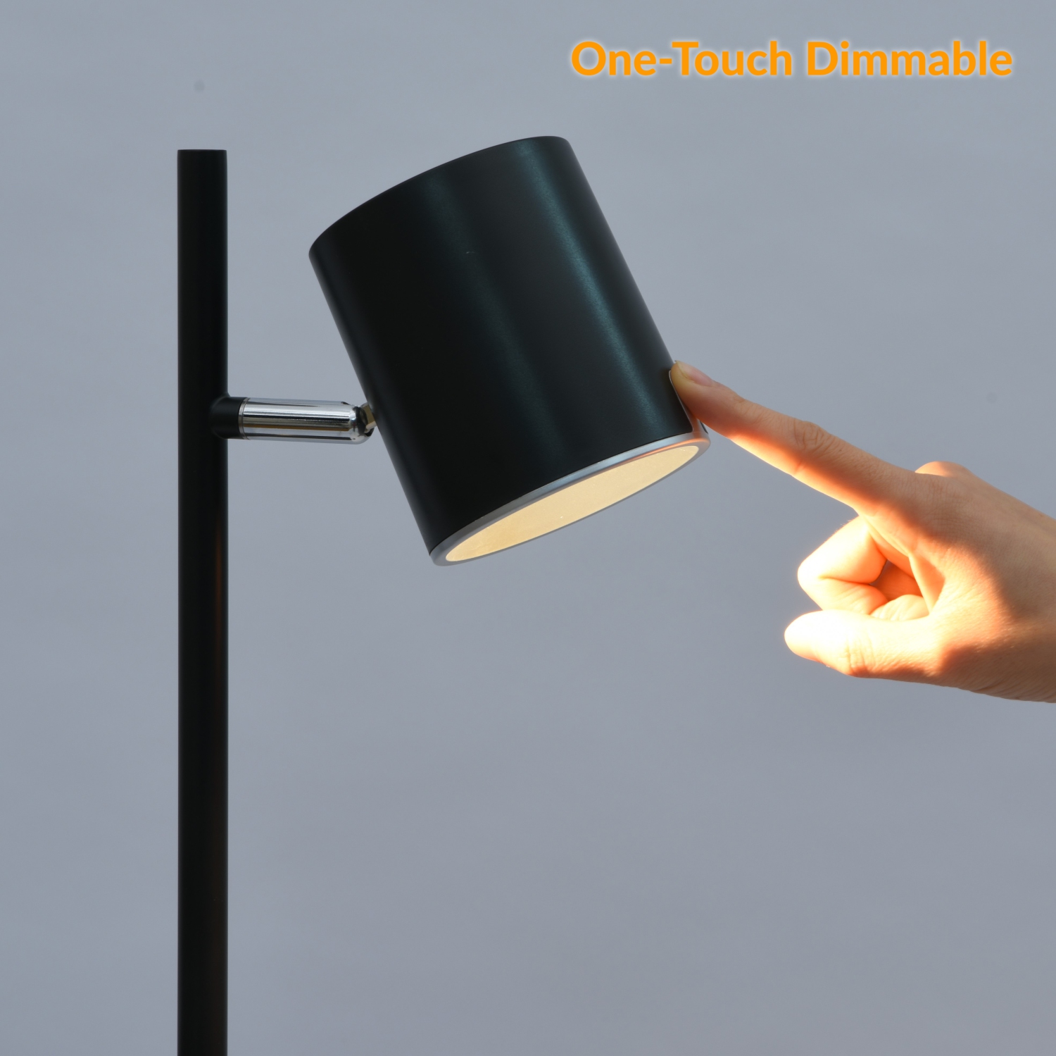 DAC MP-321 Metal LED Desk Lamp With 340 degree Rotating Head, Black