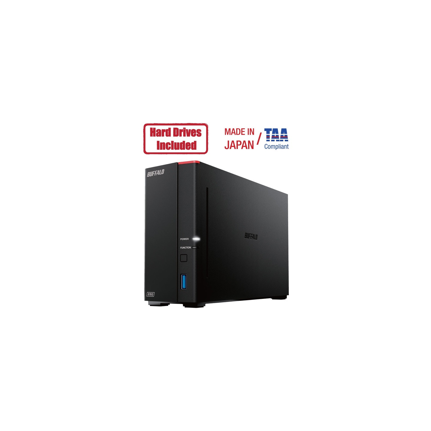 Buffalo LinkStation 710D 4TB Personal Cloud Storage Hard Drives