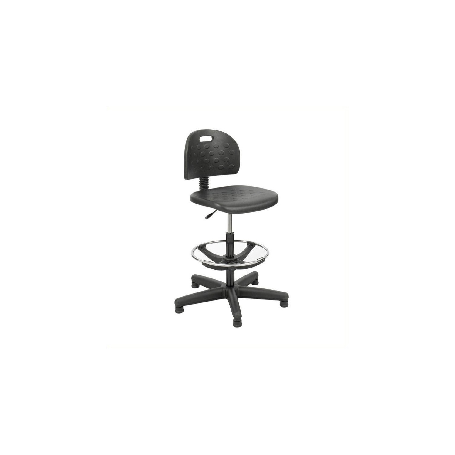 Scranton & Co Workbench Drafting Chair in Black