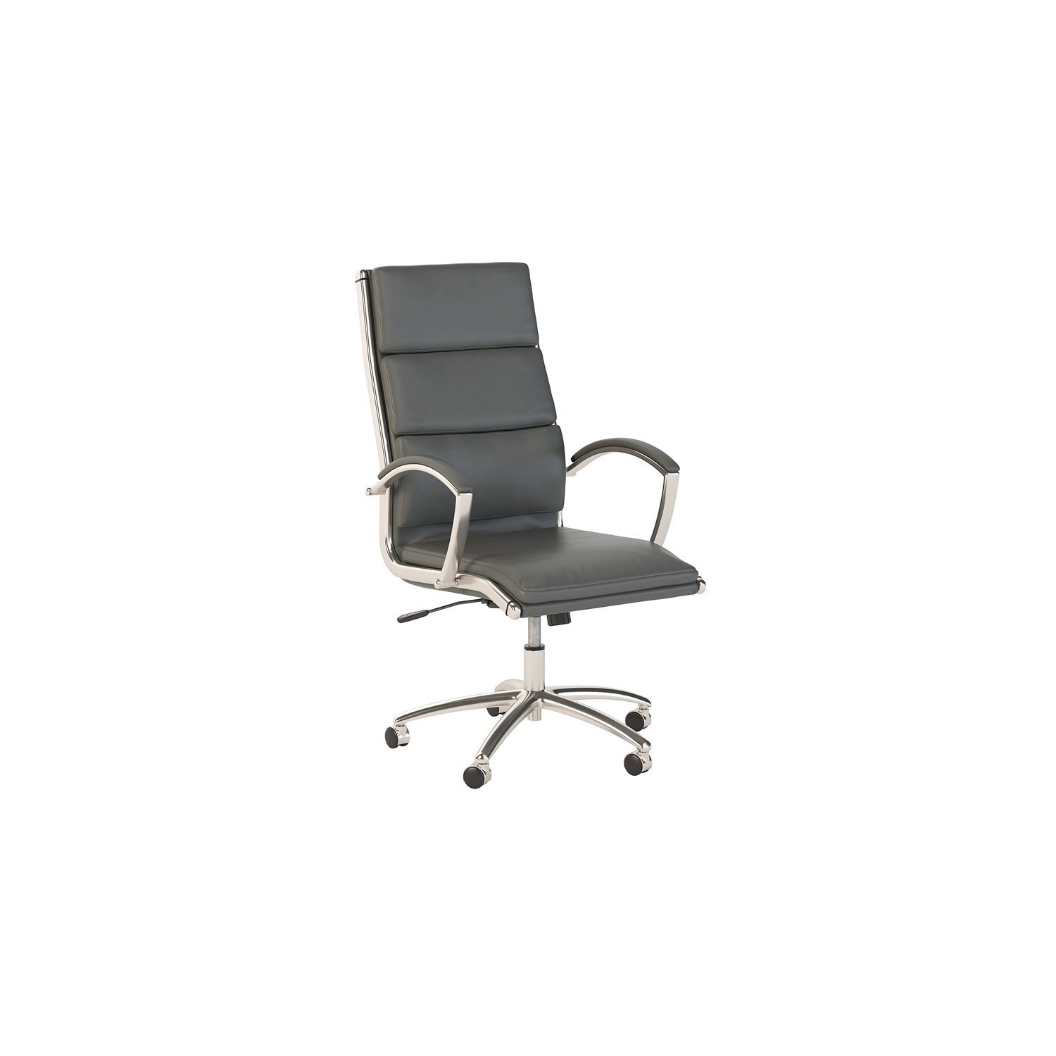 Bush Business Furniture 400 Series High Back Leather Executive Office Chair