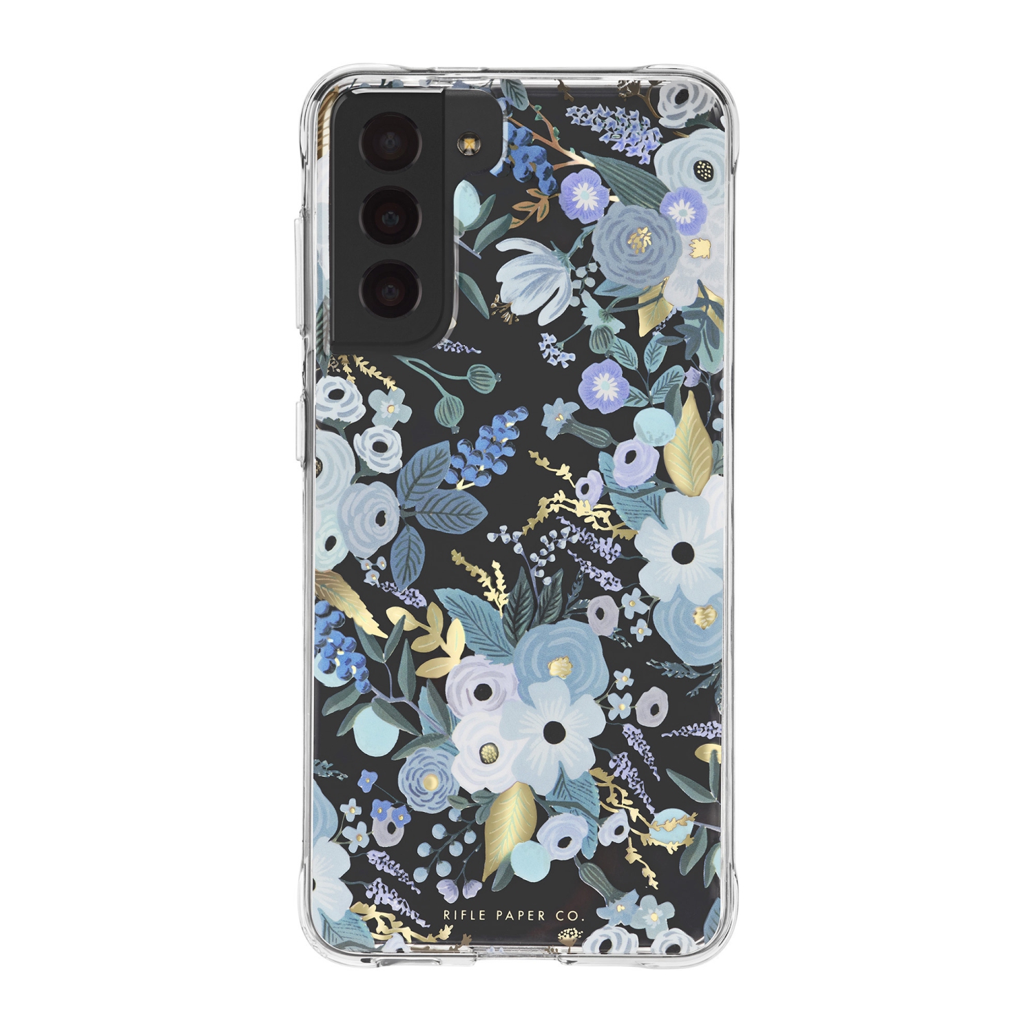 Rifle Paper Garden Party Case compatible with Galaxy S21 5G - blue
