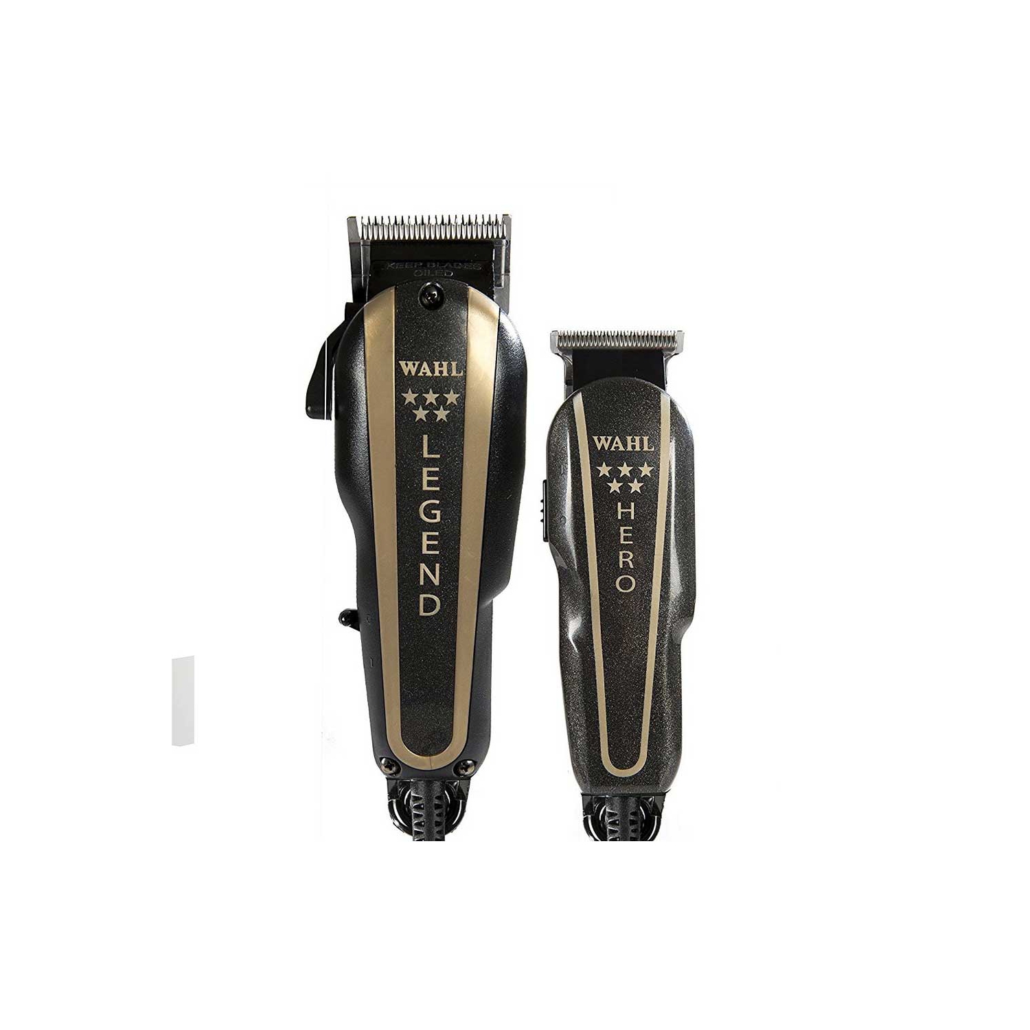 WAHL Professional Trimmer HERO & Hair Clipper LEGEND 5 Star Barber Combo 8180
