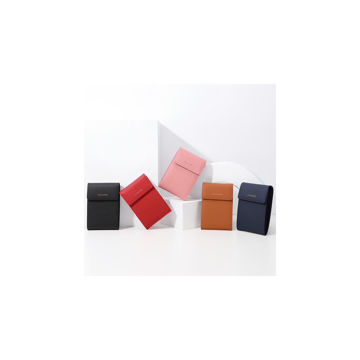 CHAMPS RFID Blocking Smartphone Slingbag, Red