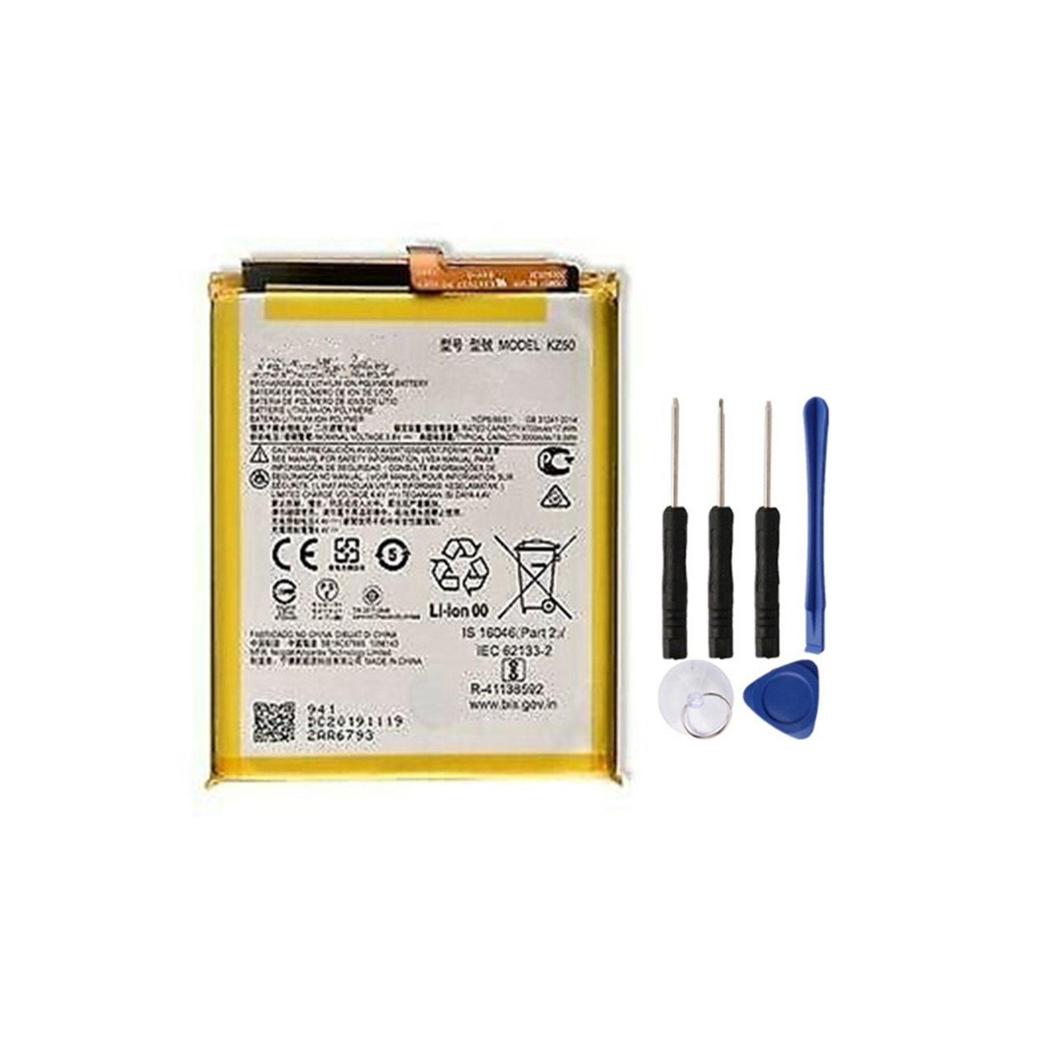 Replacement Battery & Repair Tools Compatible for Motorola Moto G Power 2020 / G8 Power, KZ50