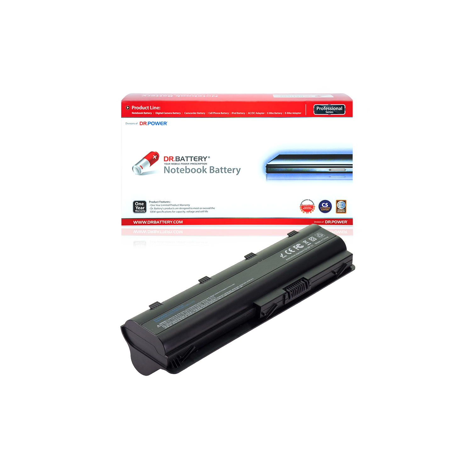 DR. BATTERY - Replacement for HP Pavilion g6-1D93CA / g6-2040 / g6-2248CA / g7-1000em / 586007-251 / 593550-001 / 593553-001