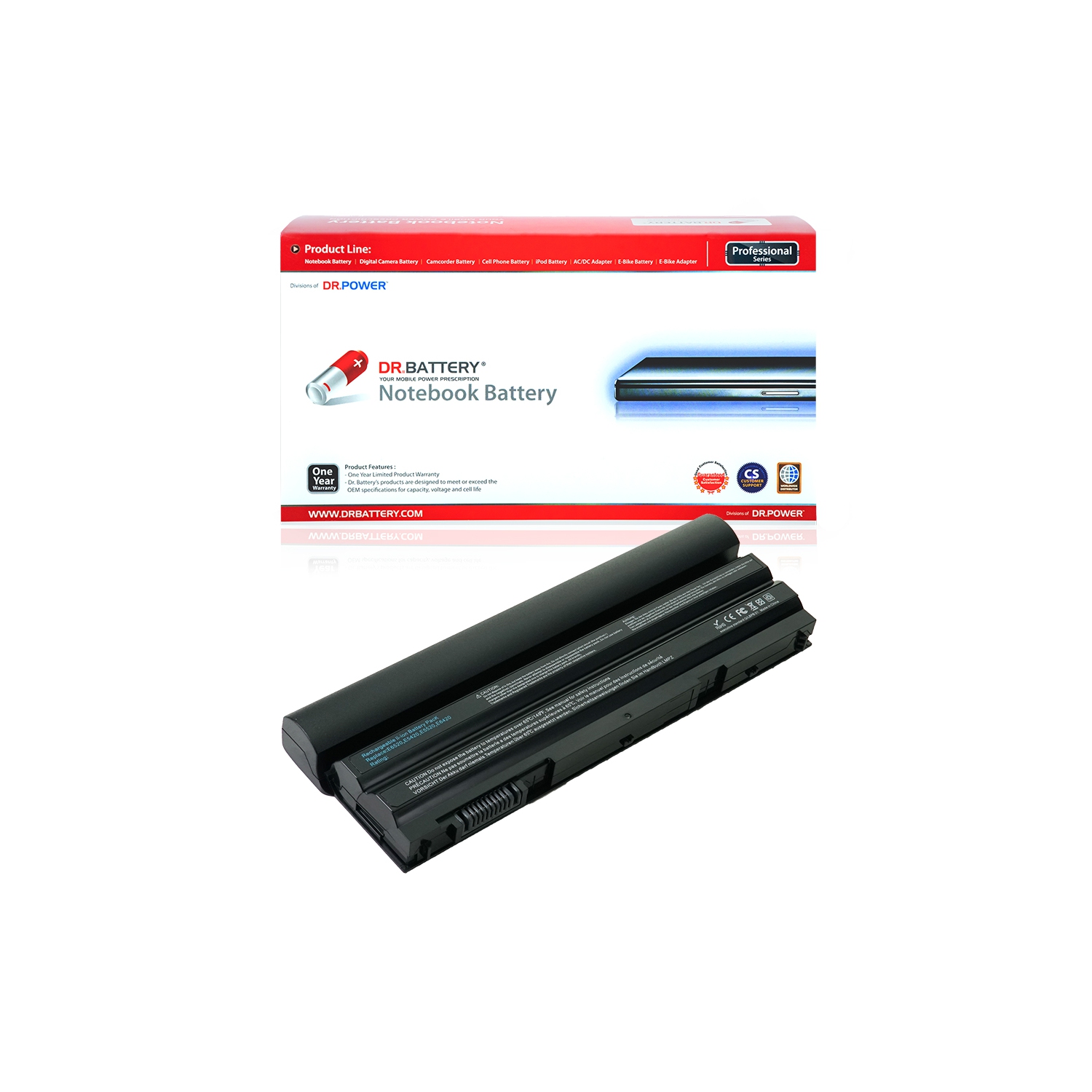 DR. BATTERY - Replacement for Dell Latitude 5520 / 5720 / 7520 / 7720 / E5220 / E5420 / 911MD / DHT0W / HCJWT / JYPJ1 / M1Y7N