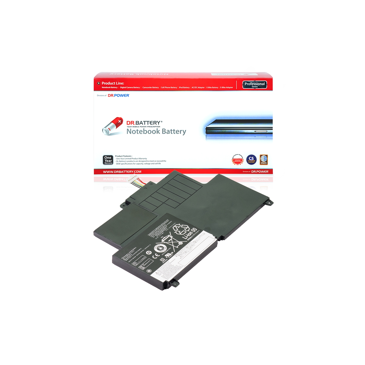 DR. BATTERY - Replacement for Lenovo ThinkPad Twist S230u 3347-8LU / 3347-8MU / 3347-8NU / 45N1094 / 45N1095 / 45N1092