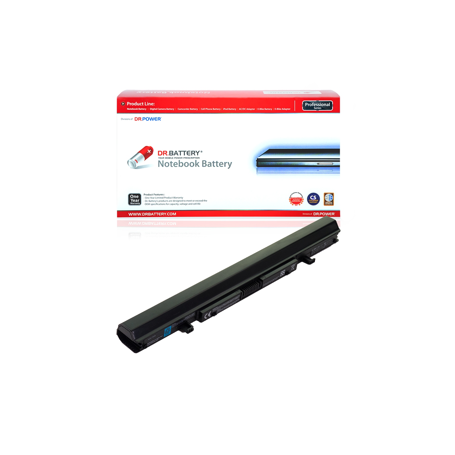 DR. BATTERY - Replacement for Toshiba Satellite U940 / U945 / U945D / U955 / L900 / L950 / PA5077U-1BRS / PABAS268 / PABAS269