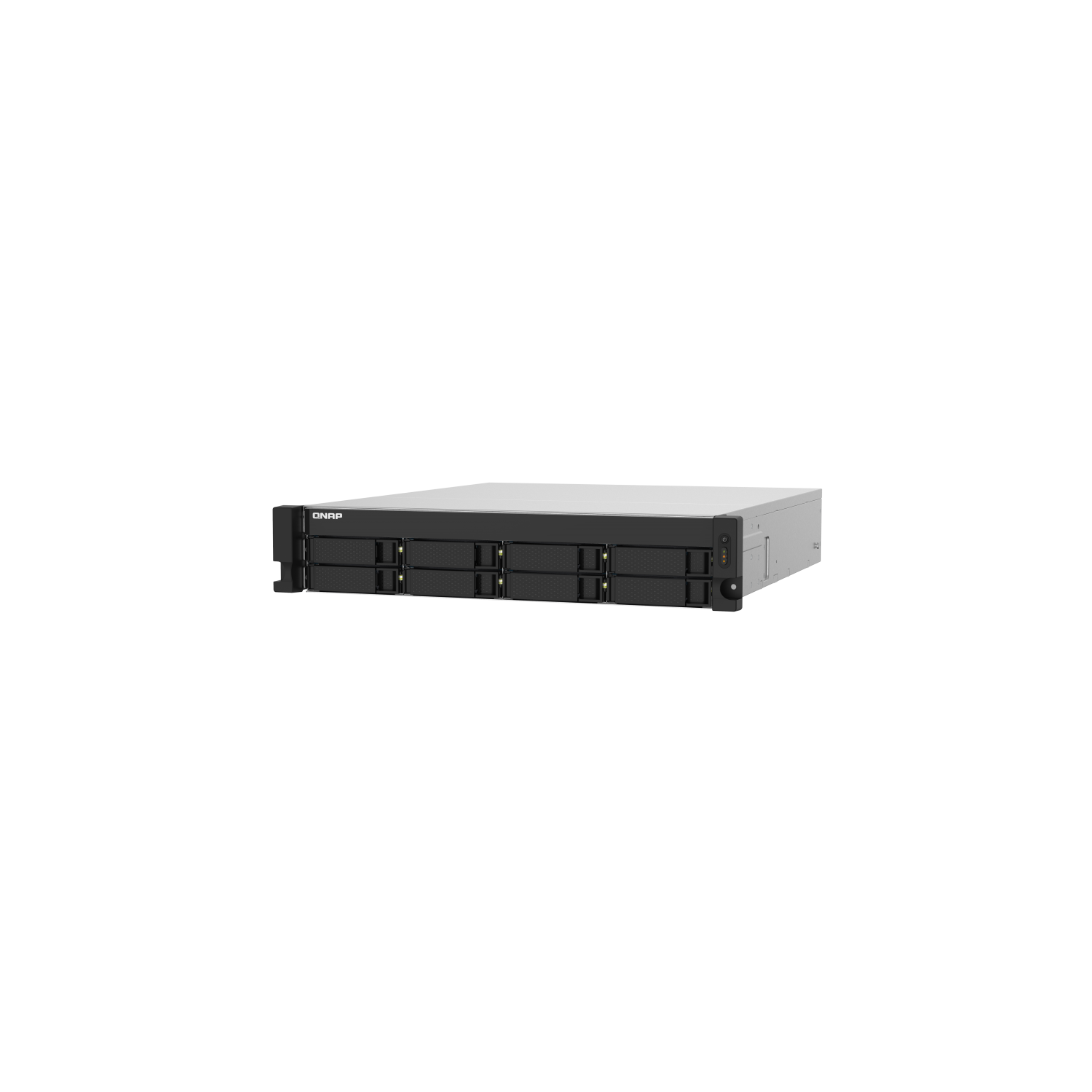 QNAP TS-832PXU-RP-4G 8 Bay High-Speed SMB Rackmount NAS with Two 10GbE and 2.5GbE Ports, Redundant PSU