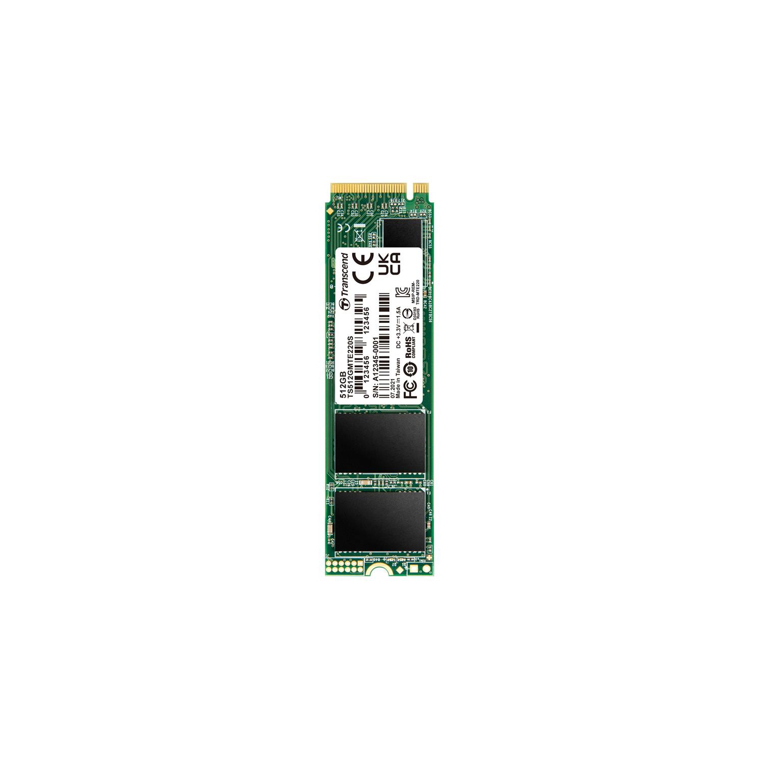 TRANSCEND INFORMATION 512 GB NVMe PCI-e Desktop Internal Hard Drive