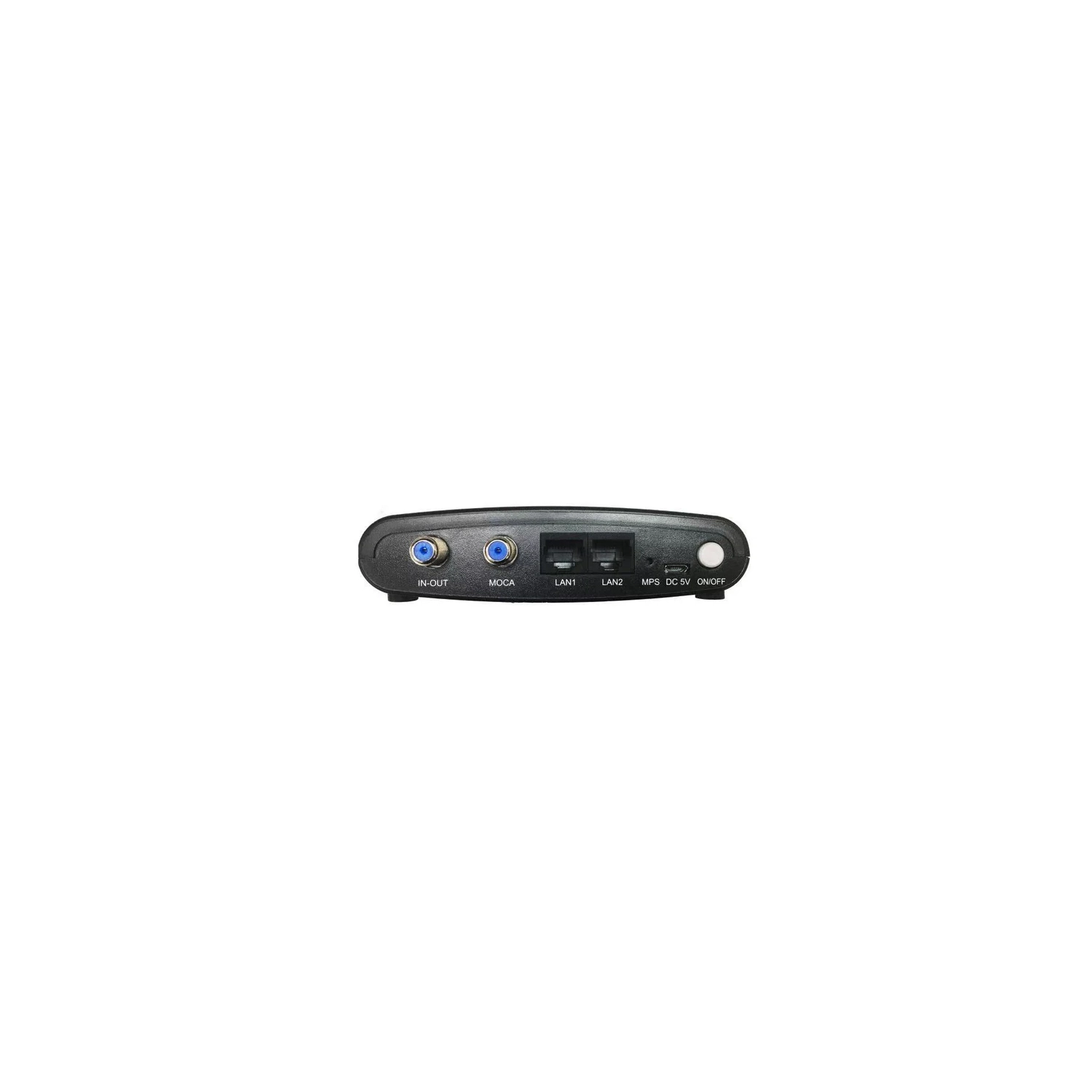 Translite Global MoCA 2.5 Ethernet Over Coaxial Network Adapter with 2 Gigabit Ethernet Ports - Black