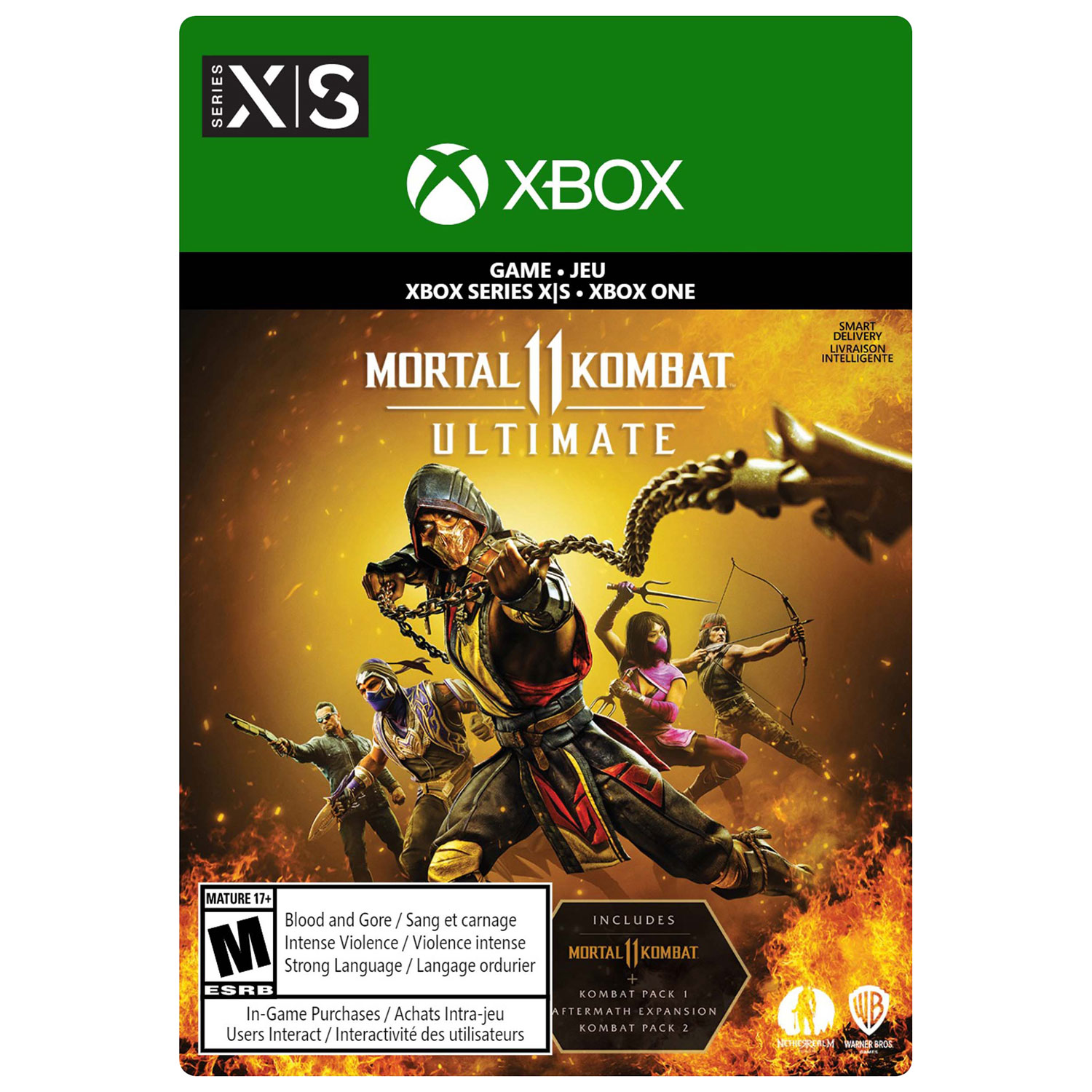 Mortal Kombat 11 Ultimate (Xbox Series X|S / Xbox One) - Digital Download