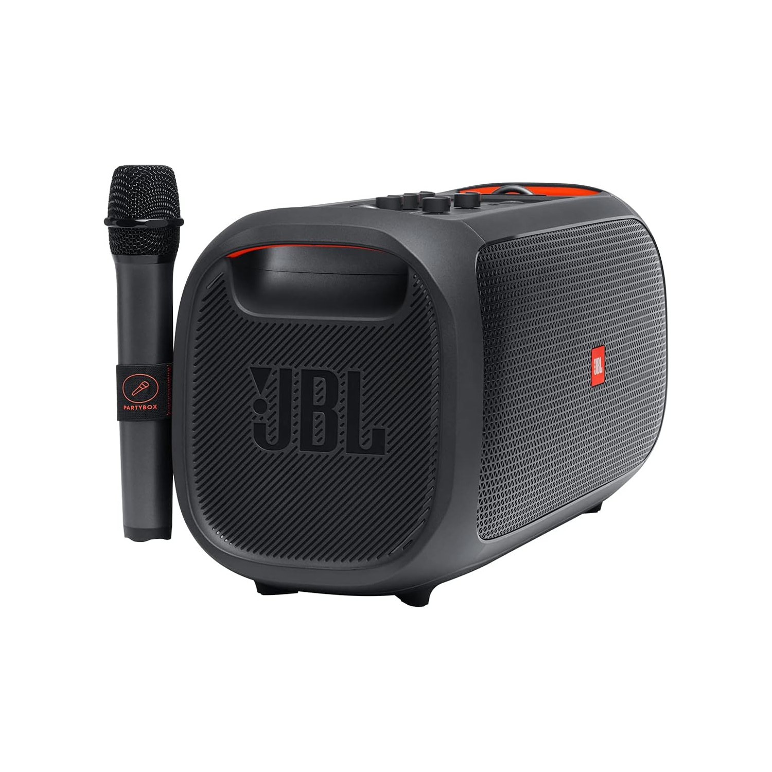 Open Box JBL PartyBox On-The-Go Portable Party Speaker BLACK