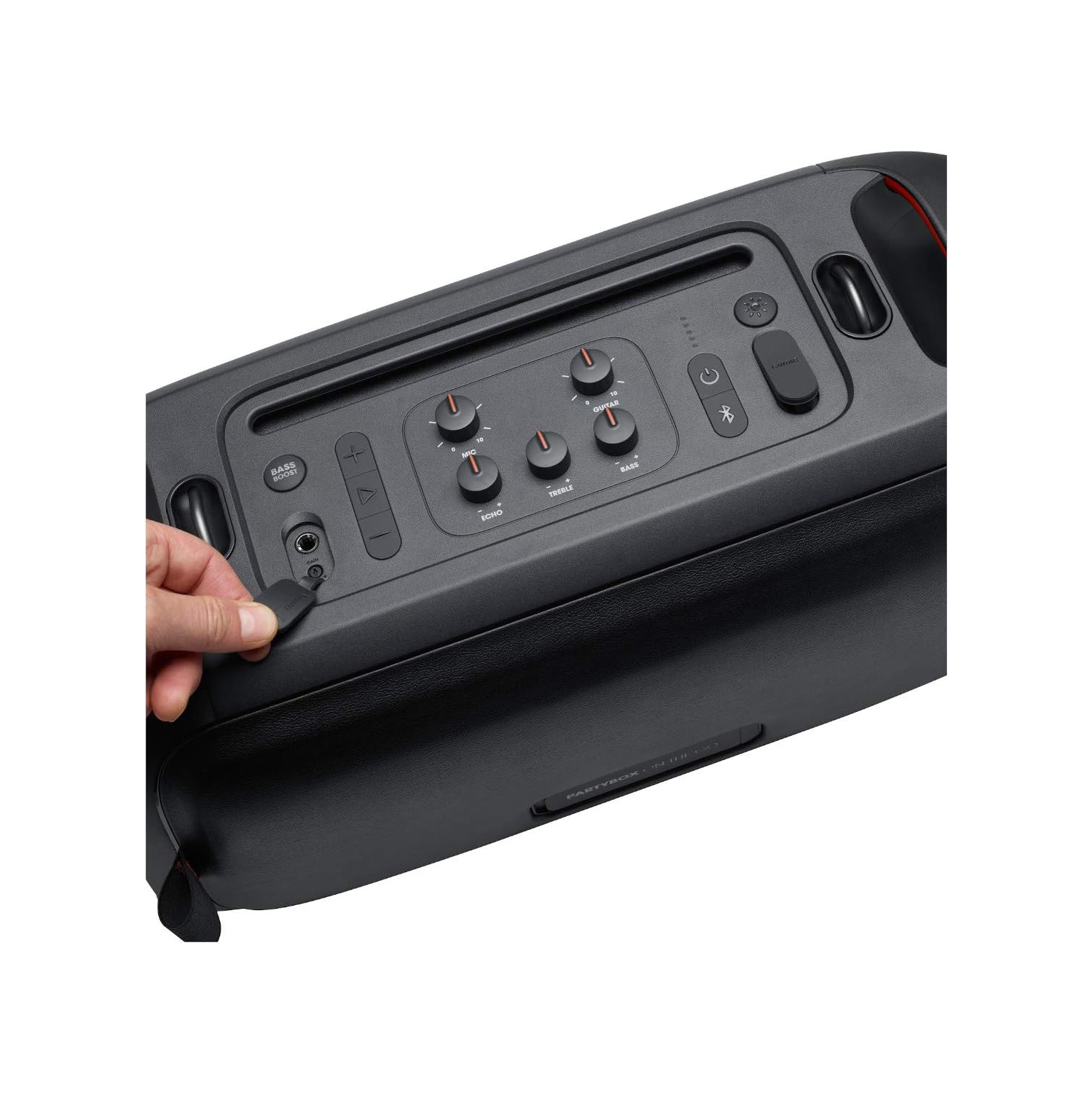 Open Box JBL PartyBox On-The-Go Portable Party Speaker BLACK