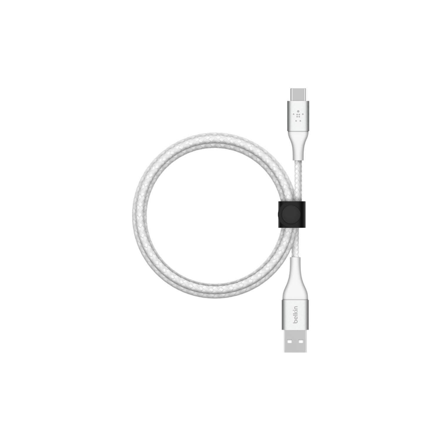 Belkin Charge/Sync BOOST CHARGE Braided USB-C to USB-A Cable 4ft White Charge/Sync Cables CAB002bt1MWH