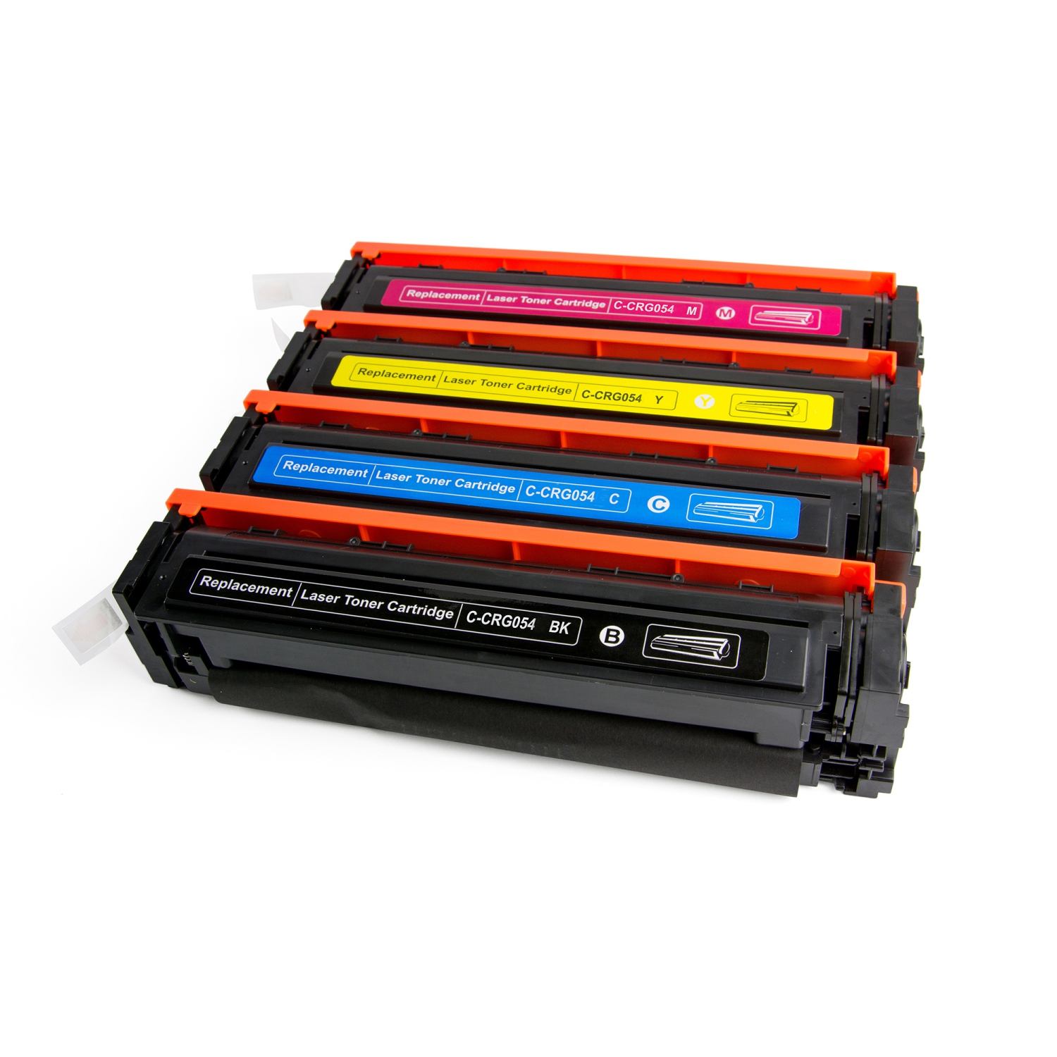 4-Pack CRG-054H Toner Cartridges For Canon ImageCLASS MF642cdw, MF644cdw, MF641cw, LBP622cdw – High Yield