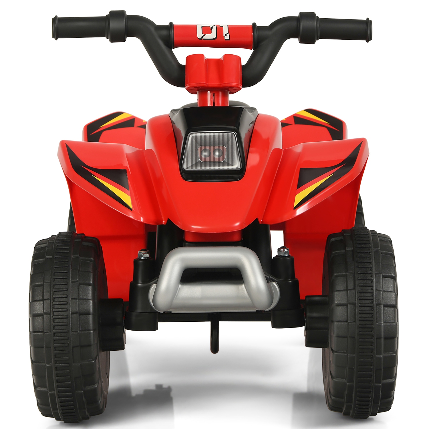 Costway 6V Kids Electric Quad ATV 4 Wheels Ride On Toy Toddlers Forward&Reverse