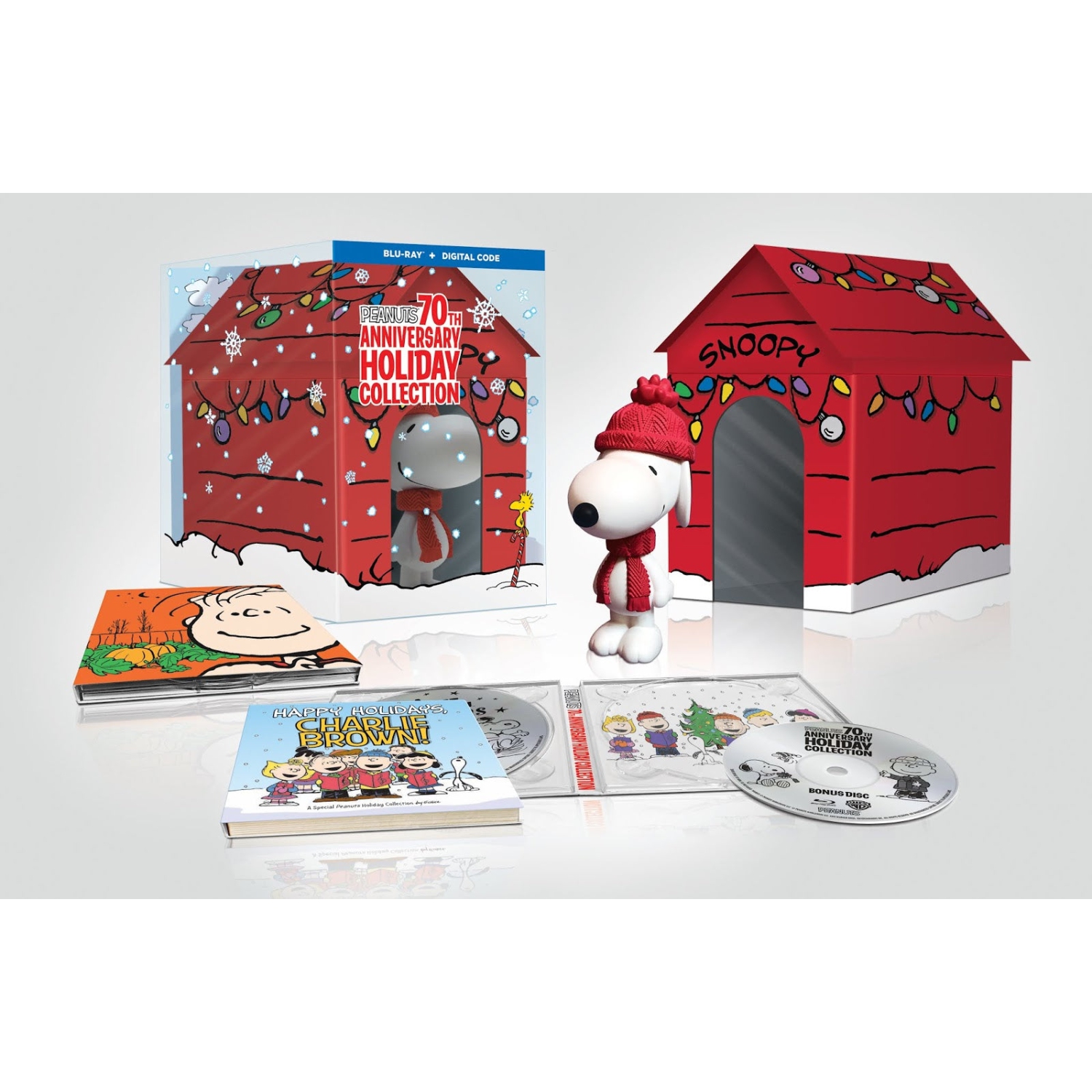 Peanuts – Collection des Fêtes du 70e anniversaire, édition limitée [Blu-ray + coffret numérique]