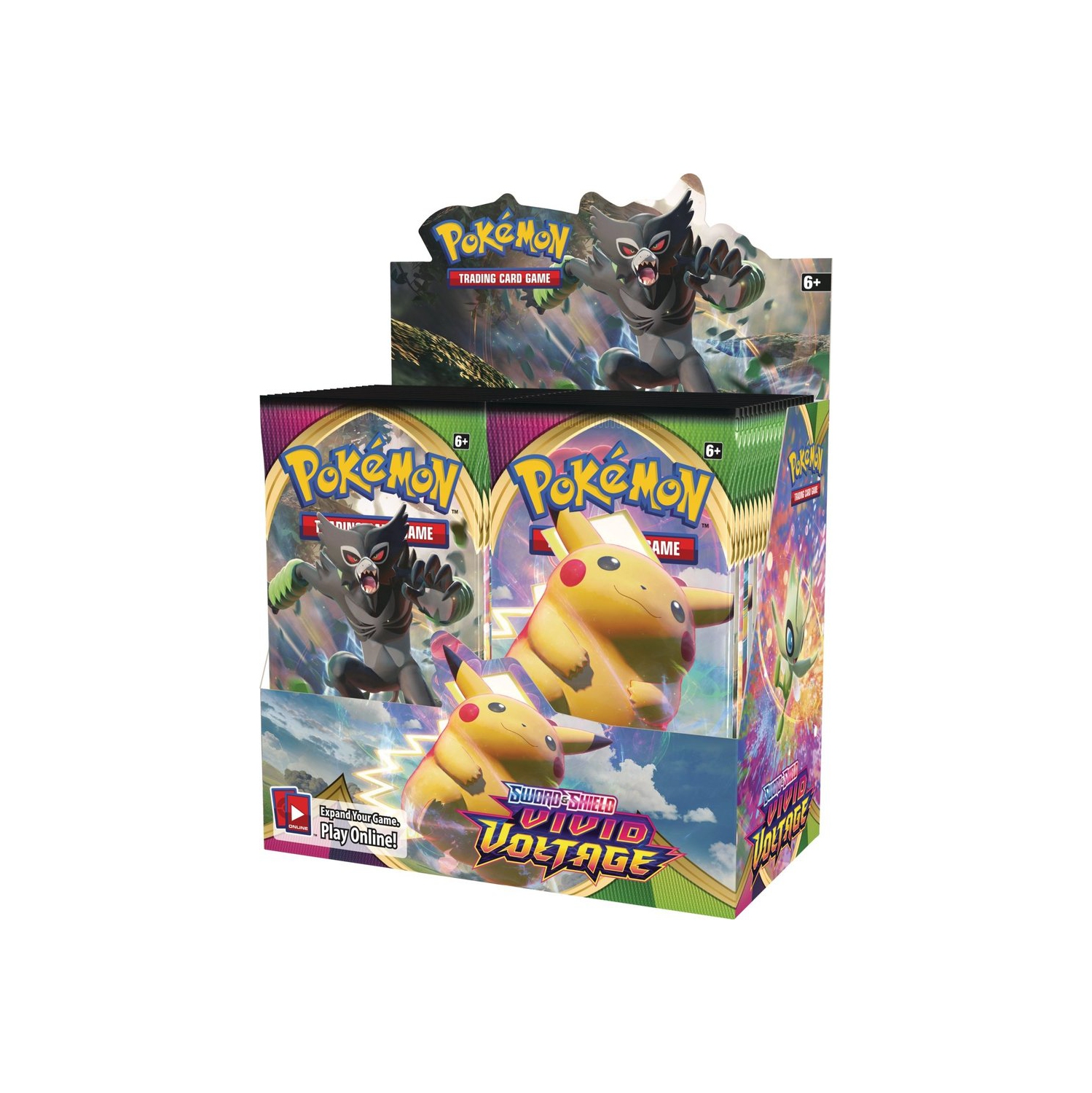 Pokemon TCG: Sword & Shield - Vivid Voltage Booster Box - 36 Packs [Card Game, 2 Players]