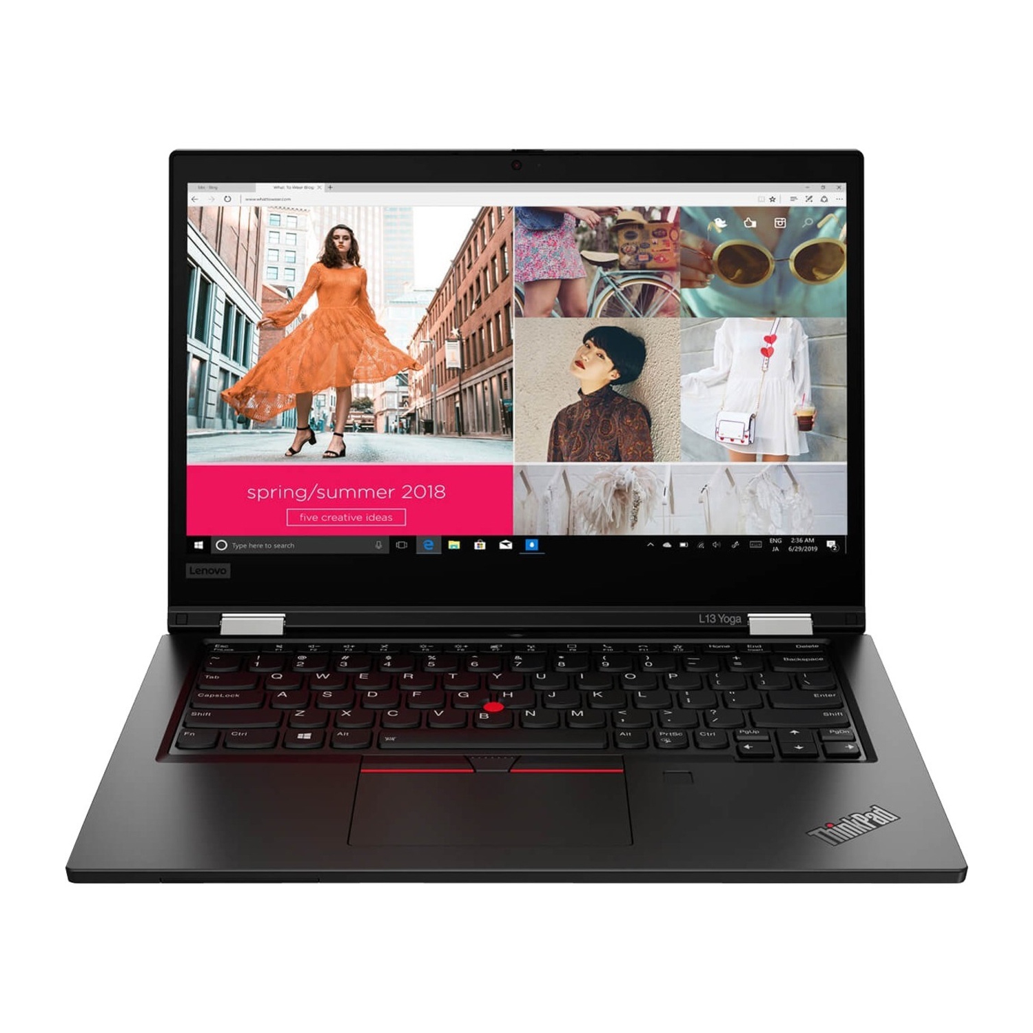 Lenovo ThinkPad L13 Yoga Gen 2 13.3" Laptop - Intel Core i7-1165G7 - 256 GB SSD - 16 GB RAM - Windows 10 - Refurbished