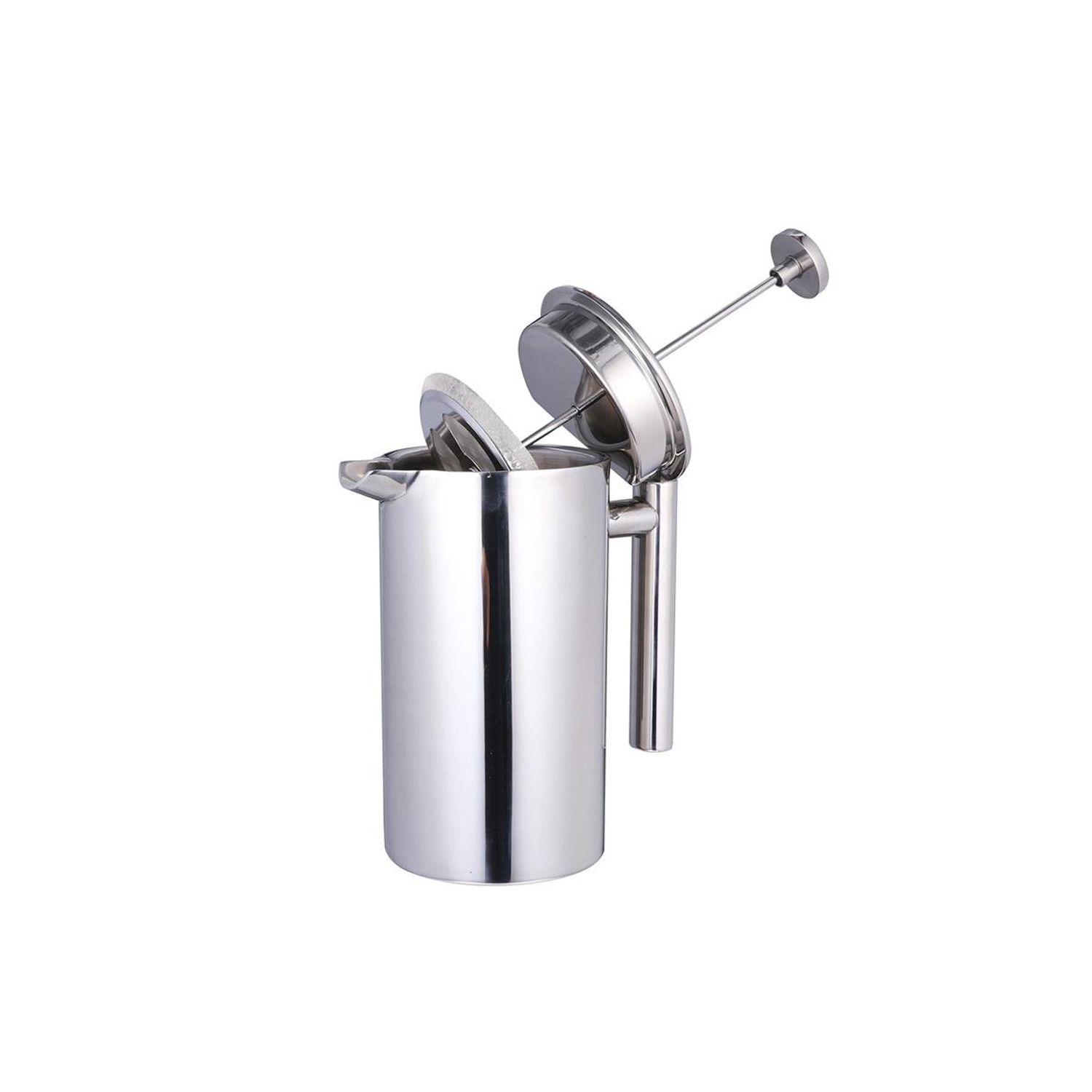 Stainless Steel French Press Coffee Maker 800ml Easy Clean Tea Pot with Filter - axGear