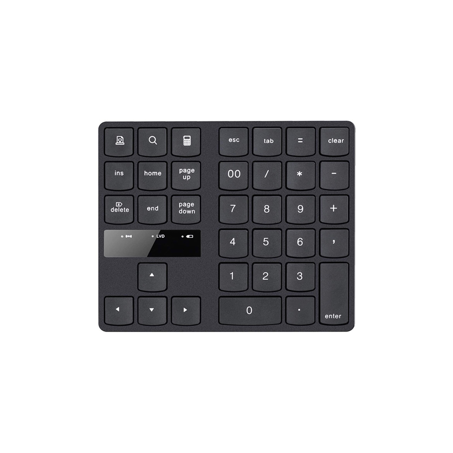 USB Numeric Keypad Portable Slim Mini Number Pad for Laptop Desktop PC Full Size - axGear