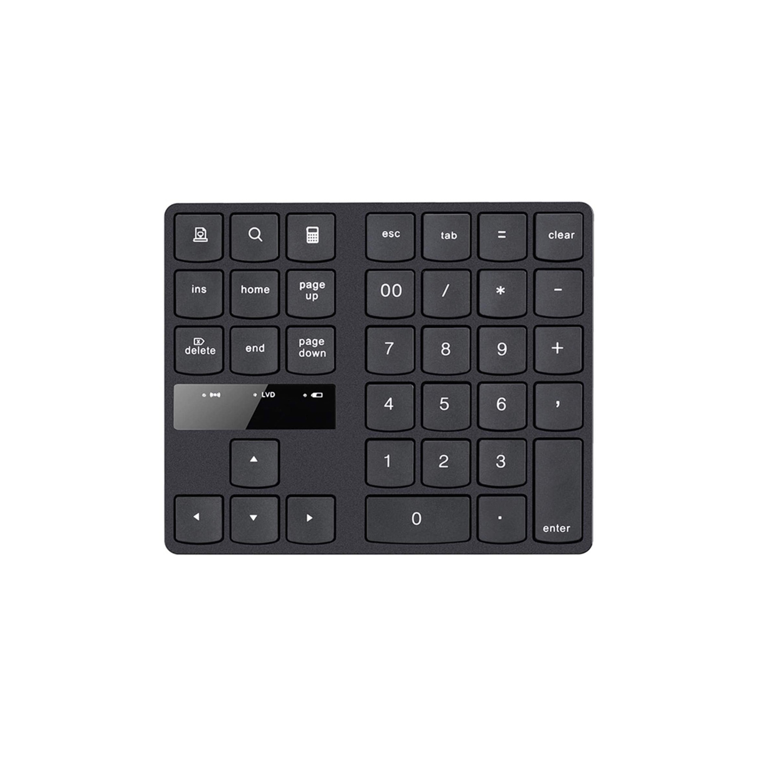 Clavier numérique USB Mini clavier numérique mince portable pour ordinateur de bureau Pleine taille - axGear