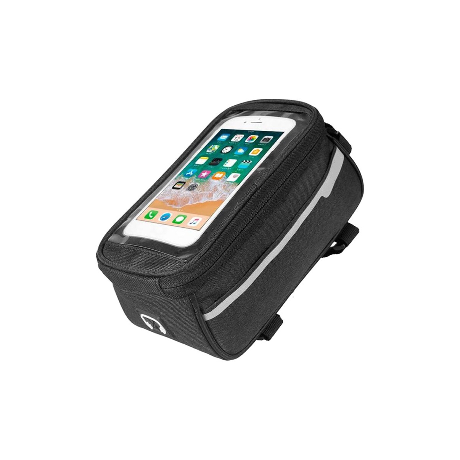 Waterproof Bike Pouch Phone Holder Transparent Touchable Pouch Case Bag - axGear