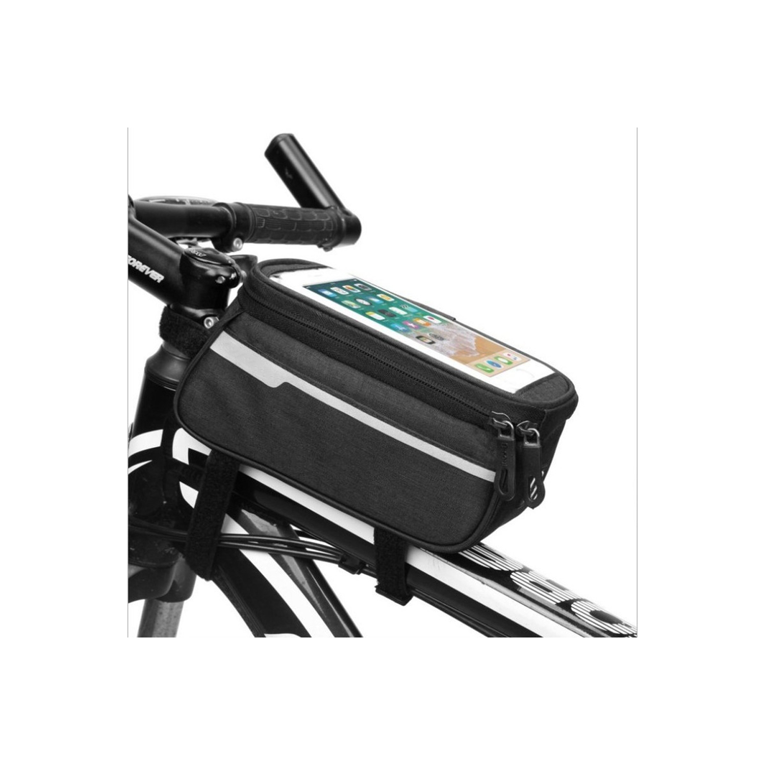 Waterproof Bike Pouch Phone Holder Transparent Touchable Pouch Case Bag - axGear