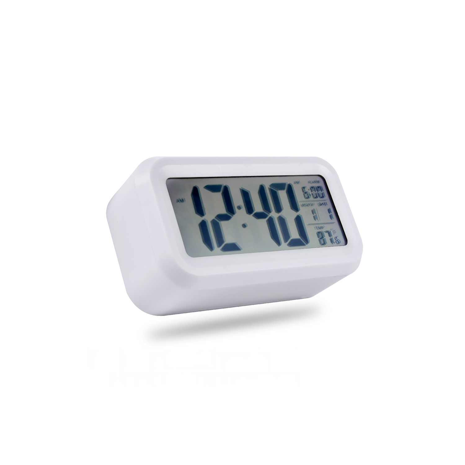 Digital Alarm Clock Large LCD Display Thermometer Smart Night Light Back Light - axGear