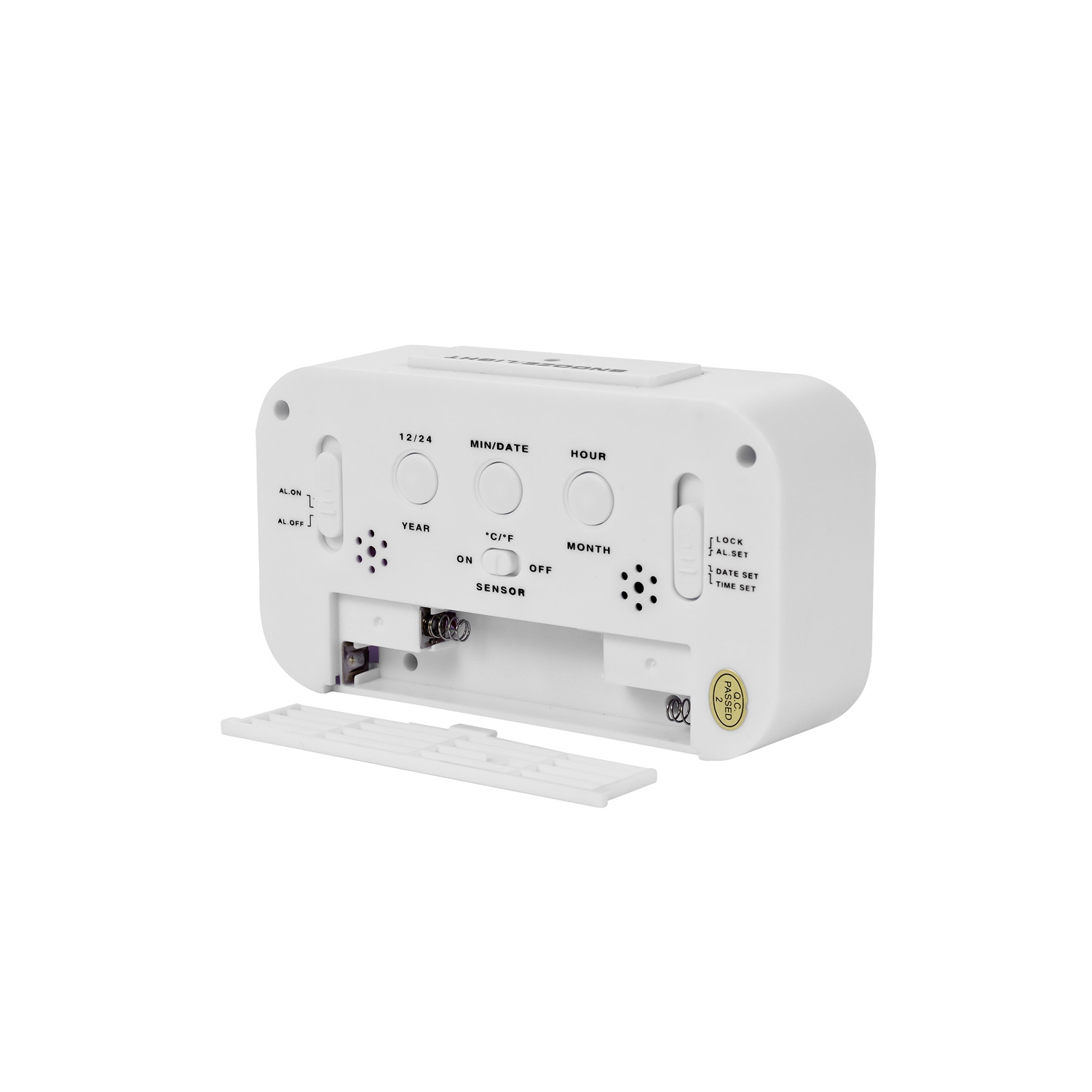 Digital Alarm Clock Large LCD Display Thermometer Smart Night Light Back Light - axGear