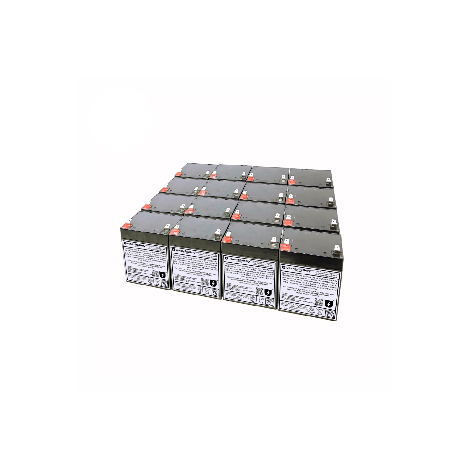 APC UPS Model SURTD5000XLI Compatible High-Rate Discharge Series Replacement Battery Backup Set - UPSANDBATTERY™