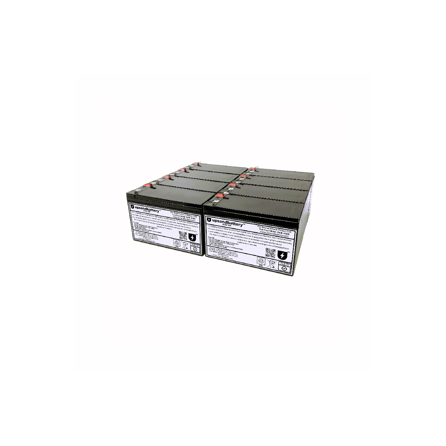 APC UPS Model SRC3000XLI-CC Compatible High-Rate Discharge Series Replacement Battery Backup Set - UPSANDBATTERY™