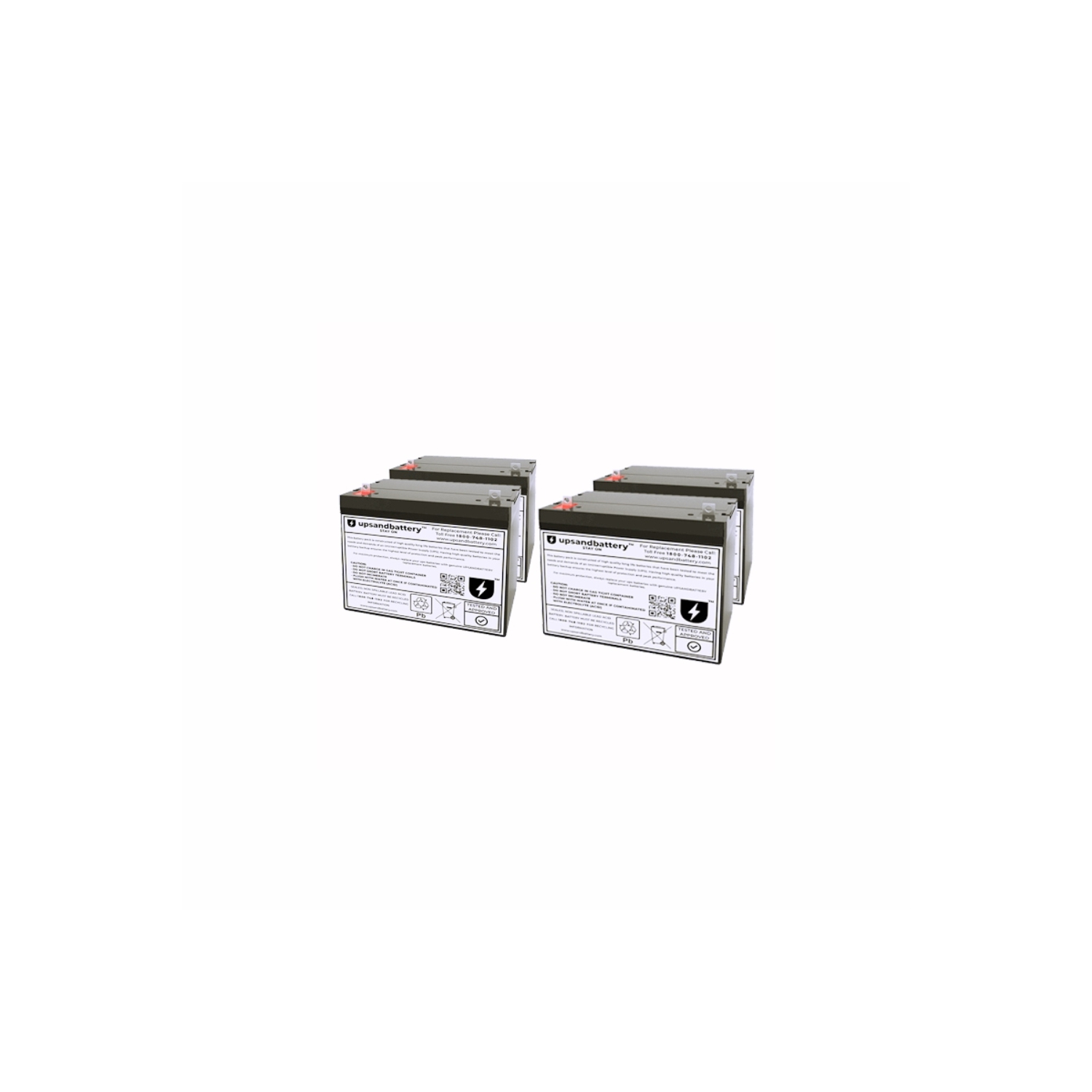 APC UPS Modèle MX5000XR Décharge haute vitesse compatible Series Configuration de sauvegarde de la batterie de remplacement - UPSANDBATTERY™
