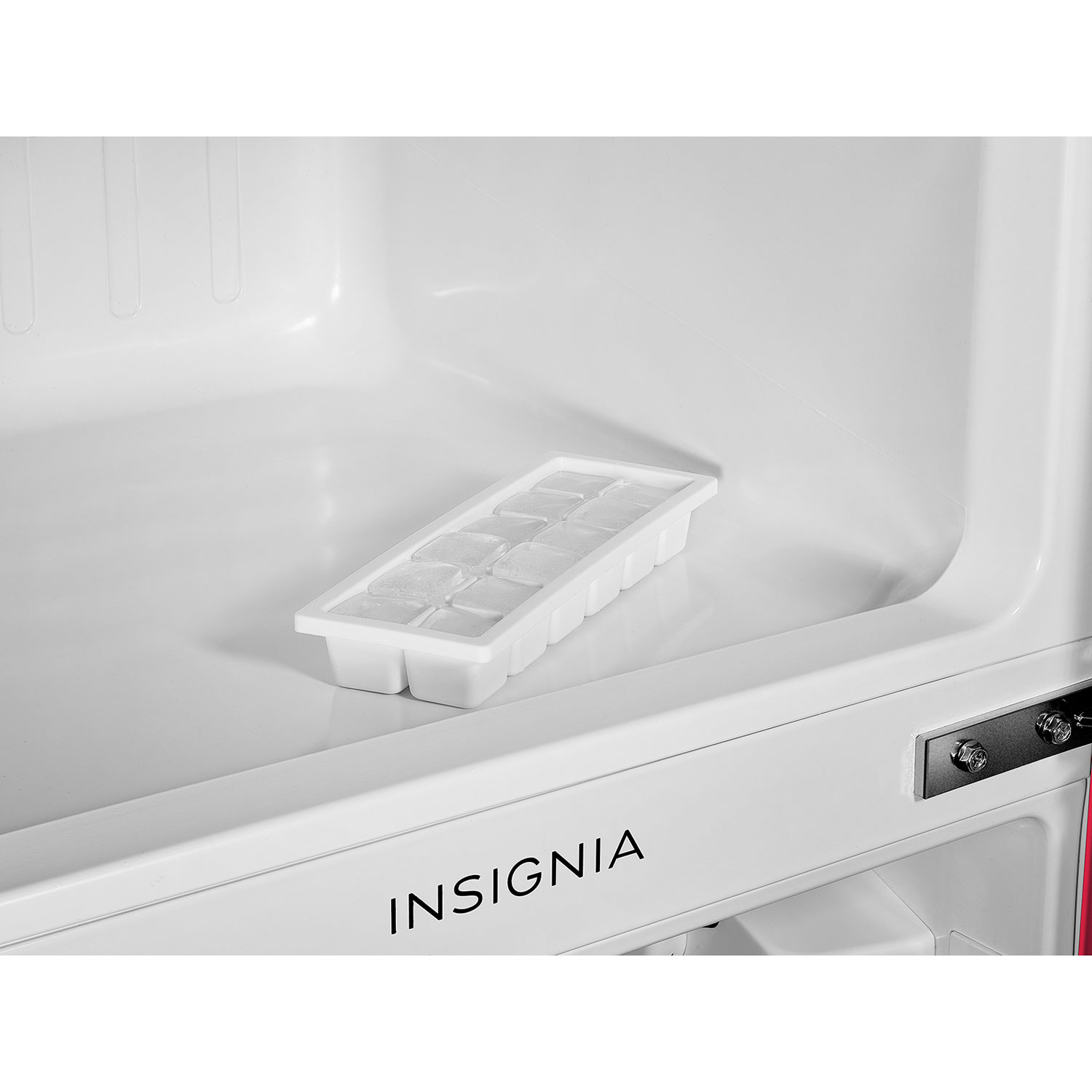 Réfrigérateur de bar rétro à congélateur supérieur 3,1 pi³ d'Insignia - Rouge - Exclusivité de Best Buy
