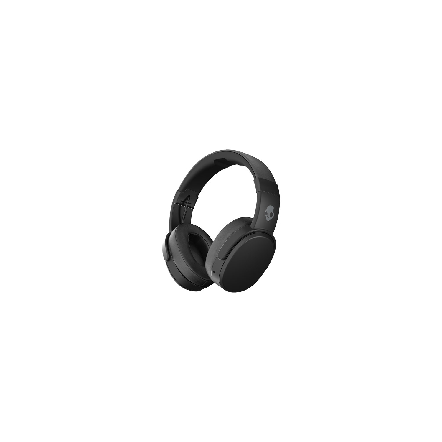 Refurbished - Skullcandy Crusher Over-Ear Sound Isolating Wireless Headphones with Mic - Black