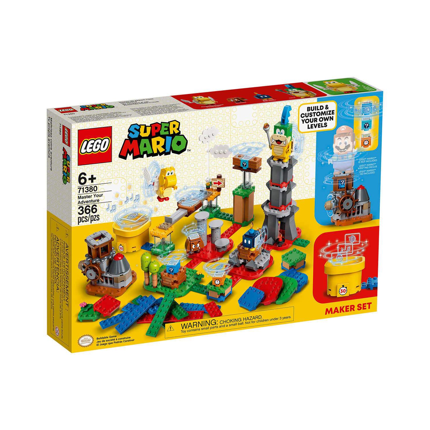 LEGO Super Mario Master Your Adventure Maker Set, 71380