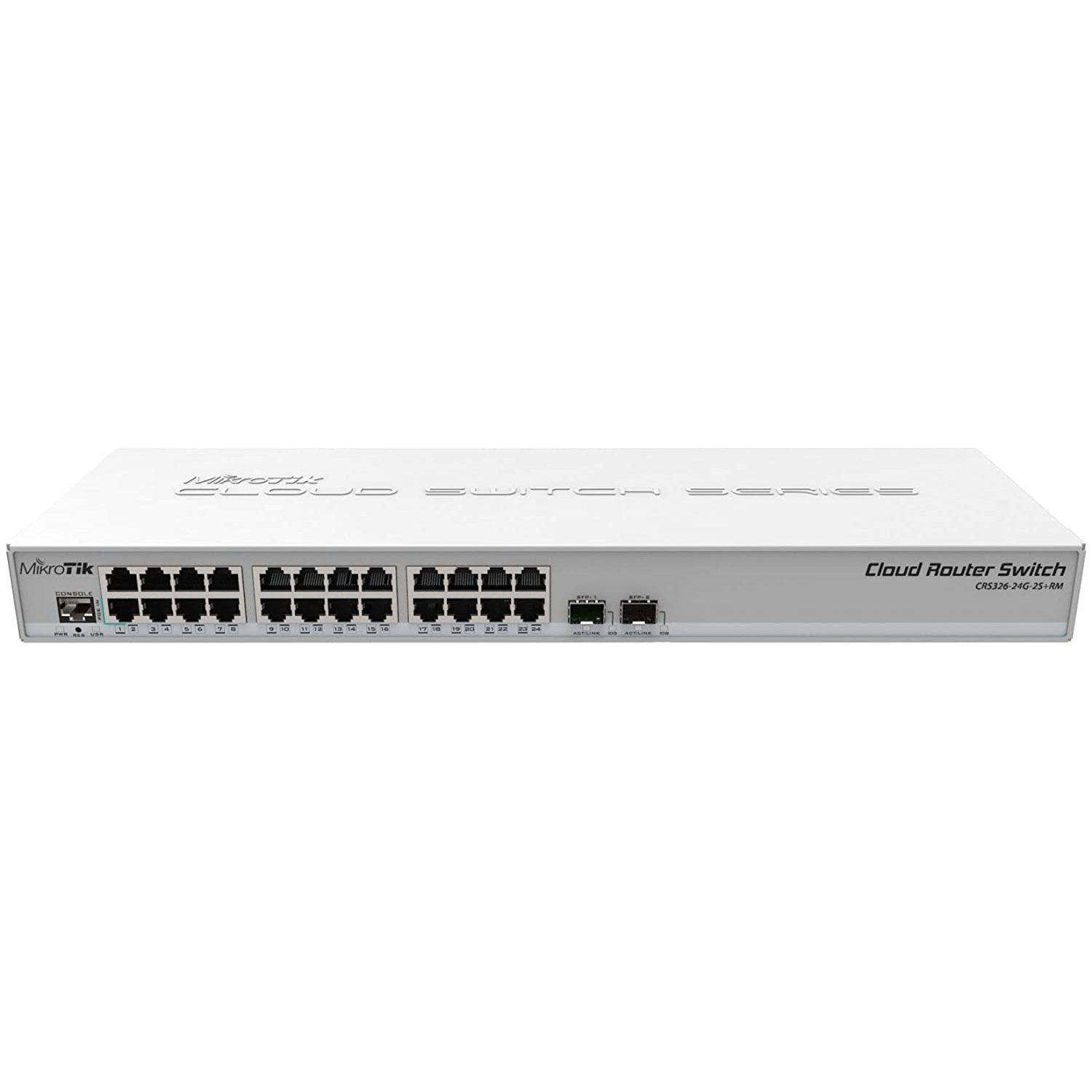 Mikrotik CRS326-24G-2S+RM Cloud Router Switch 326-24G-2S+RM , Dual boot