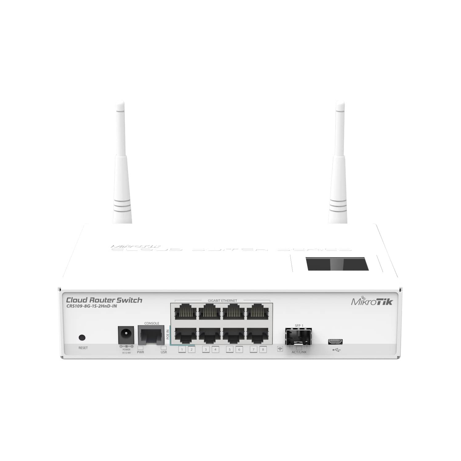 MikroTik Cloud Router Switch CRS109-8G-1S-2HnD-IN by Mikrotik
