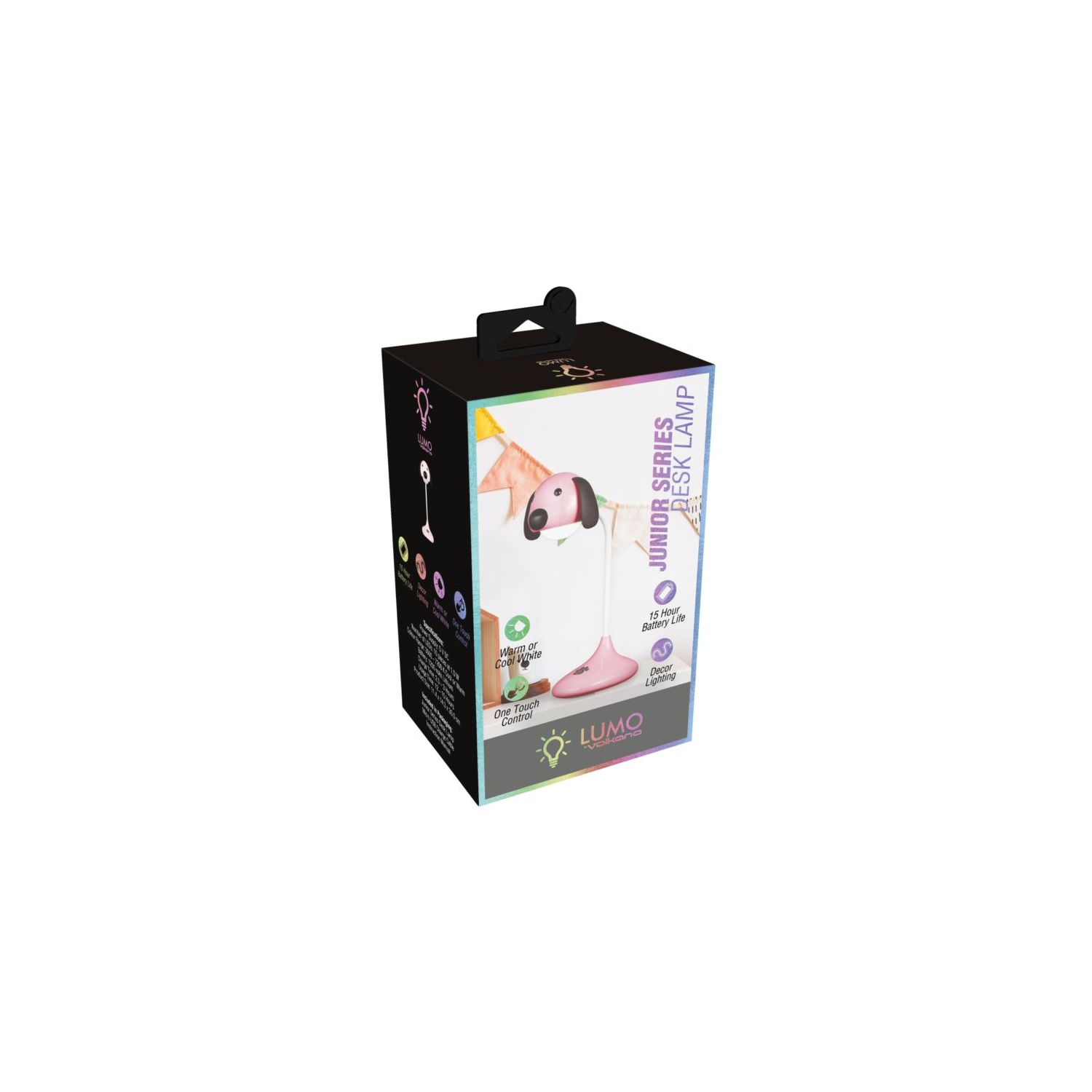 Lumo Neon Series LED Desk Lamp - Pink