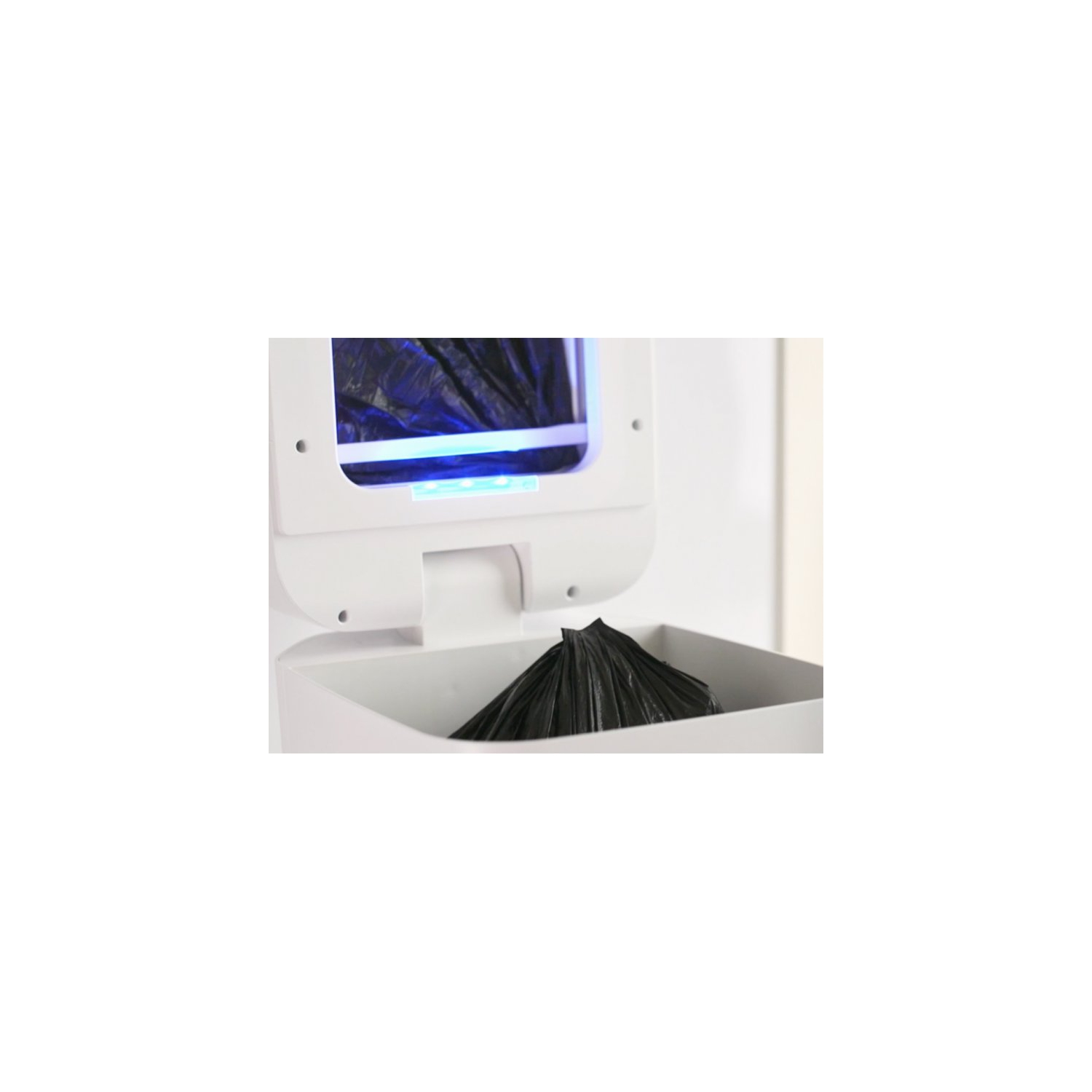 Townew T Air X Auto-sealing Smart Trash Can with Motion Sensor Lid - 13.5L Capacity - White