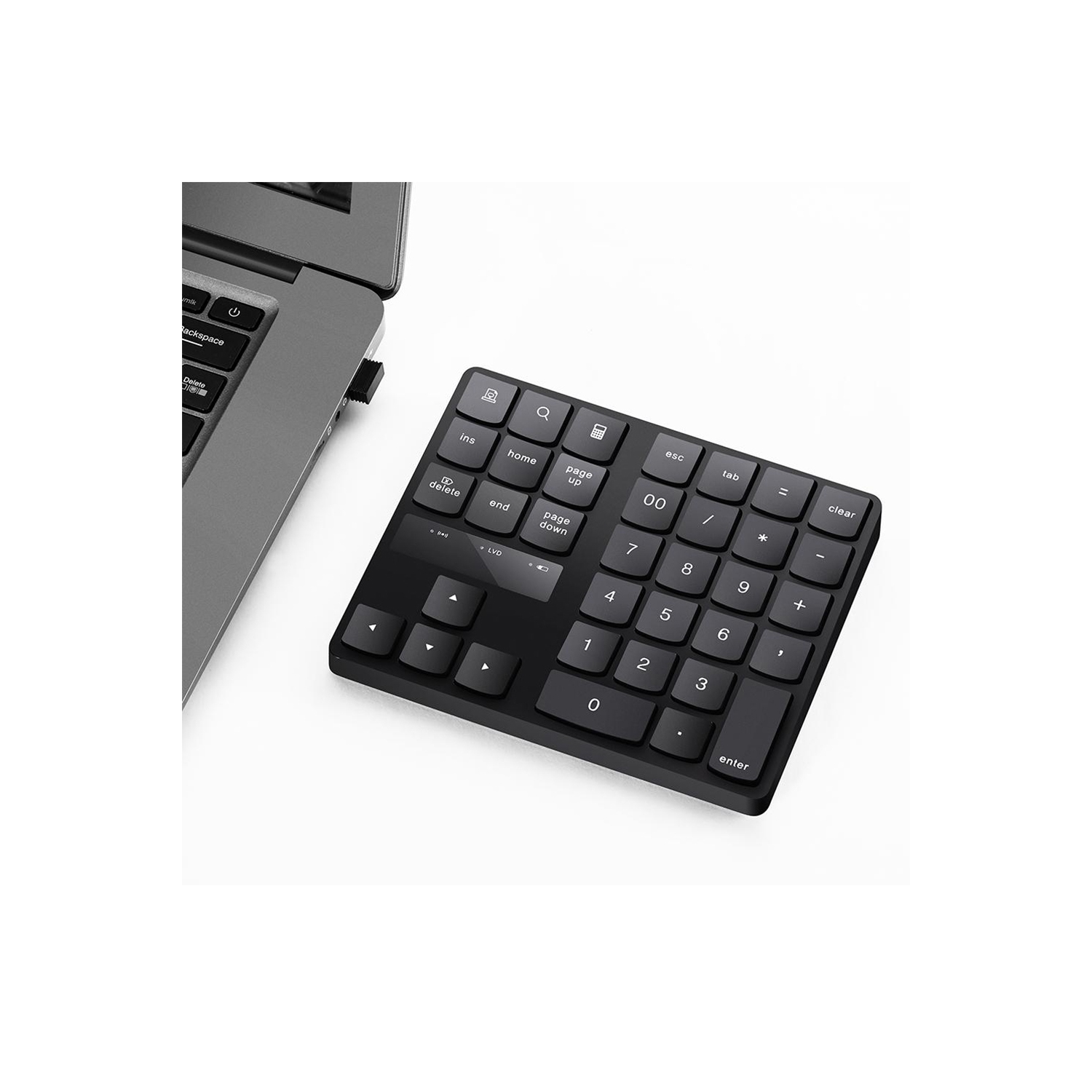 35 Keys 2.4Ghz Wireless Rechargeable battery Numeric Keypad Keyboard