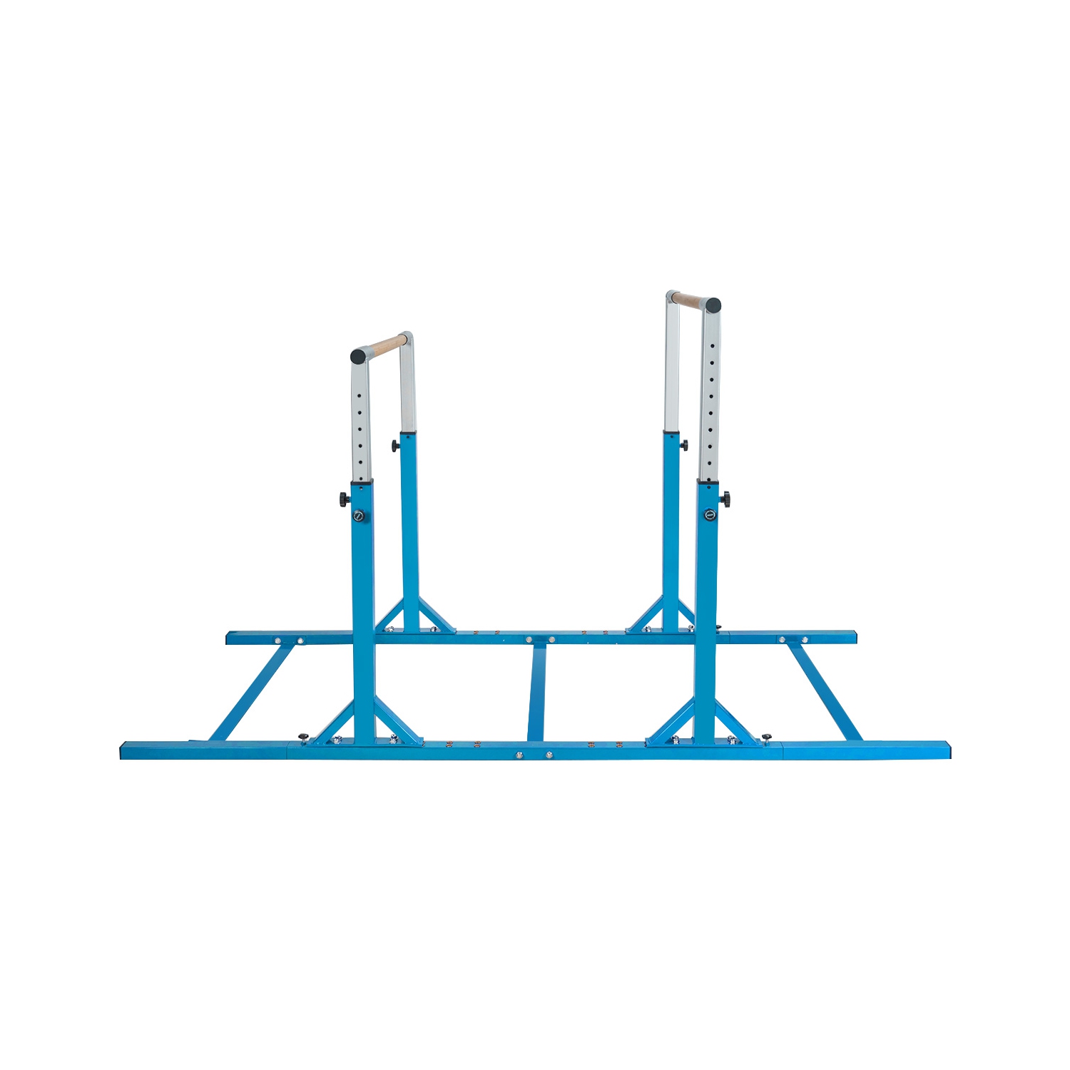 Costway Kids Double Horizontal Bars Gym Home Adjustable