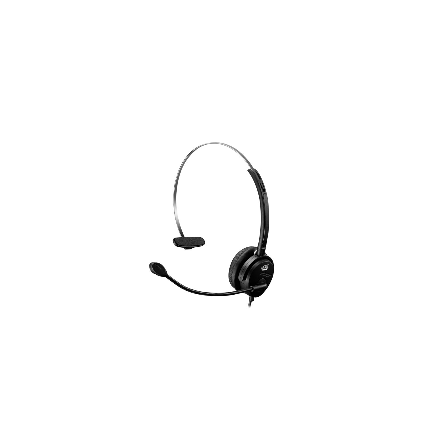 Adesso Single-Sided USB Headset with adjustable Microphone
