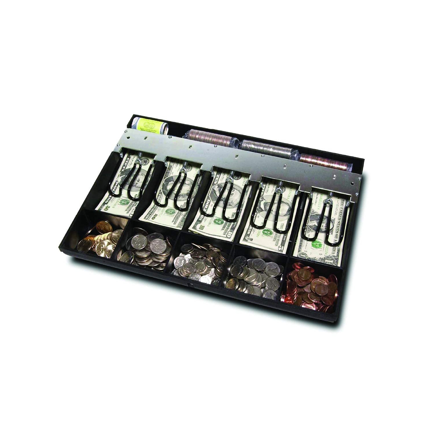 APG Cash Drawer PK-15TA-03-BX INC Coin Roll Storage S4000 Drawer Till 5 Bill
