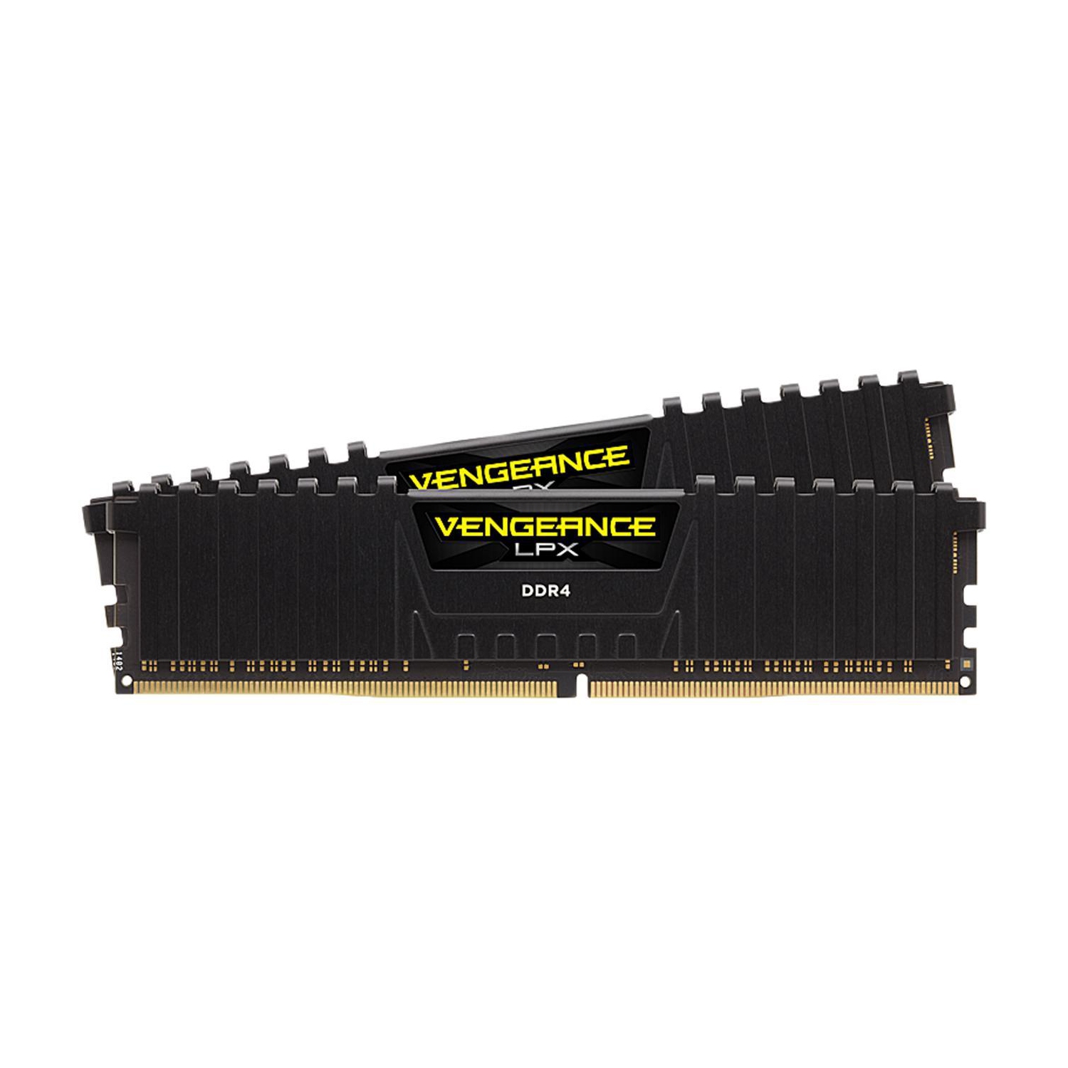 CORSAIR RAM Vengeance LPX 32GB (2 x 16GB) 288-Pin DDR4 SDRAM DDR4 3600 (PC4 28800) Intel XMP 2.0 Desktop Memory Model CMK32GX4M2D3600C18