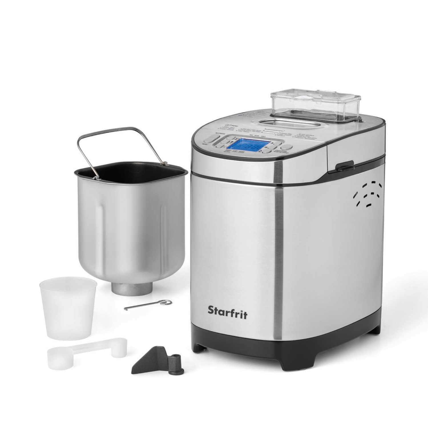 Stafrit - Bread Maker, 13 Baking Options, 1.5 or 2 Pound, 550 Watts, Stainless Steel